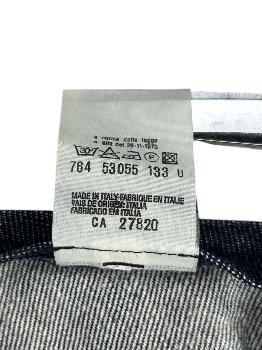 Helmut Lang F/W 97 Raw Denim Spiral Skirt Size 26" / US 2 / IT 38 - 6 Thumbnail