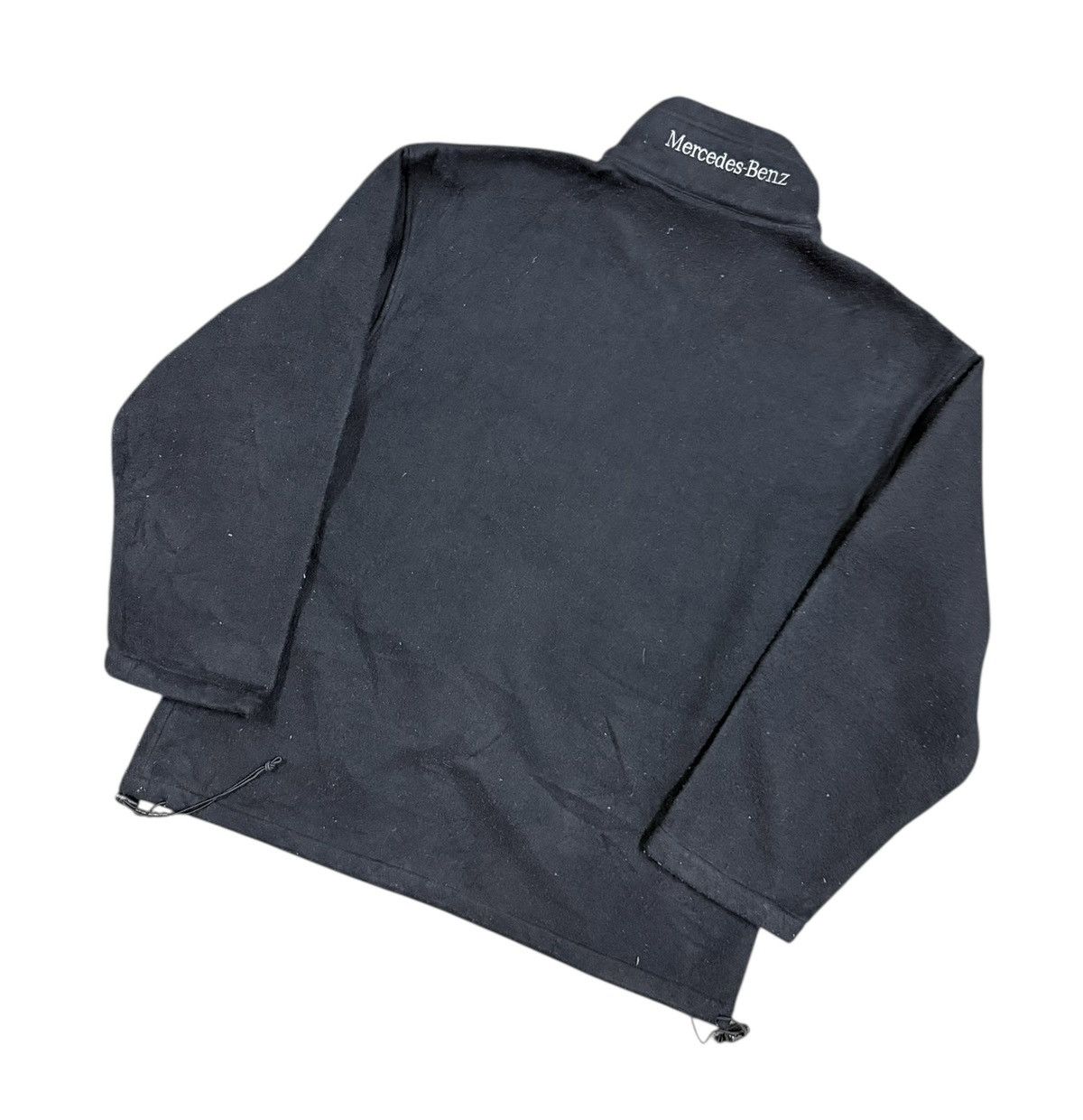 Mercedes-Benz Vtg🔥Mercedes-Benz Zipper Fleece Jacket Size US L / EU 52-54 / 3 - 10 Thumbnail