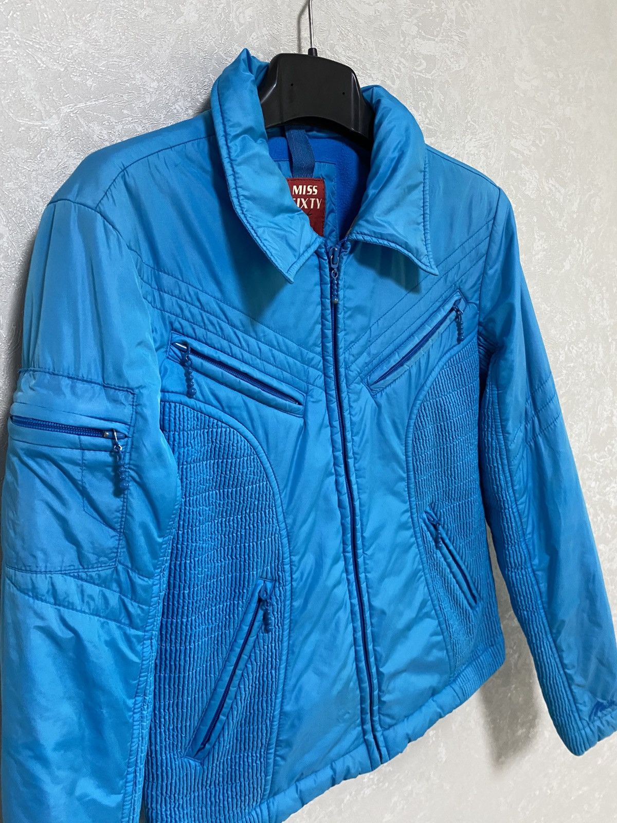 Miss Sixty RARE 90’s MISS SIXTY MADE IN ITALY BLUE AVANTGARDE JACKET Size M / US 6-8 / IT 42-44 - 2 Thumbnail