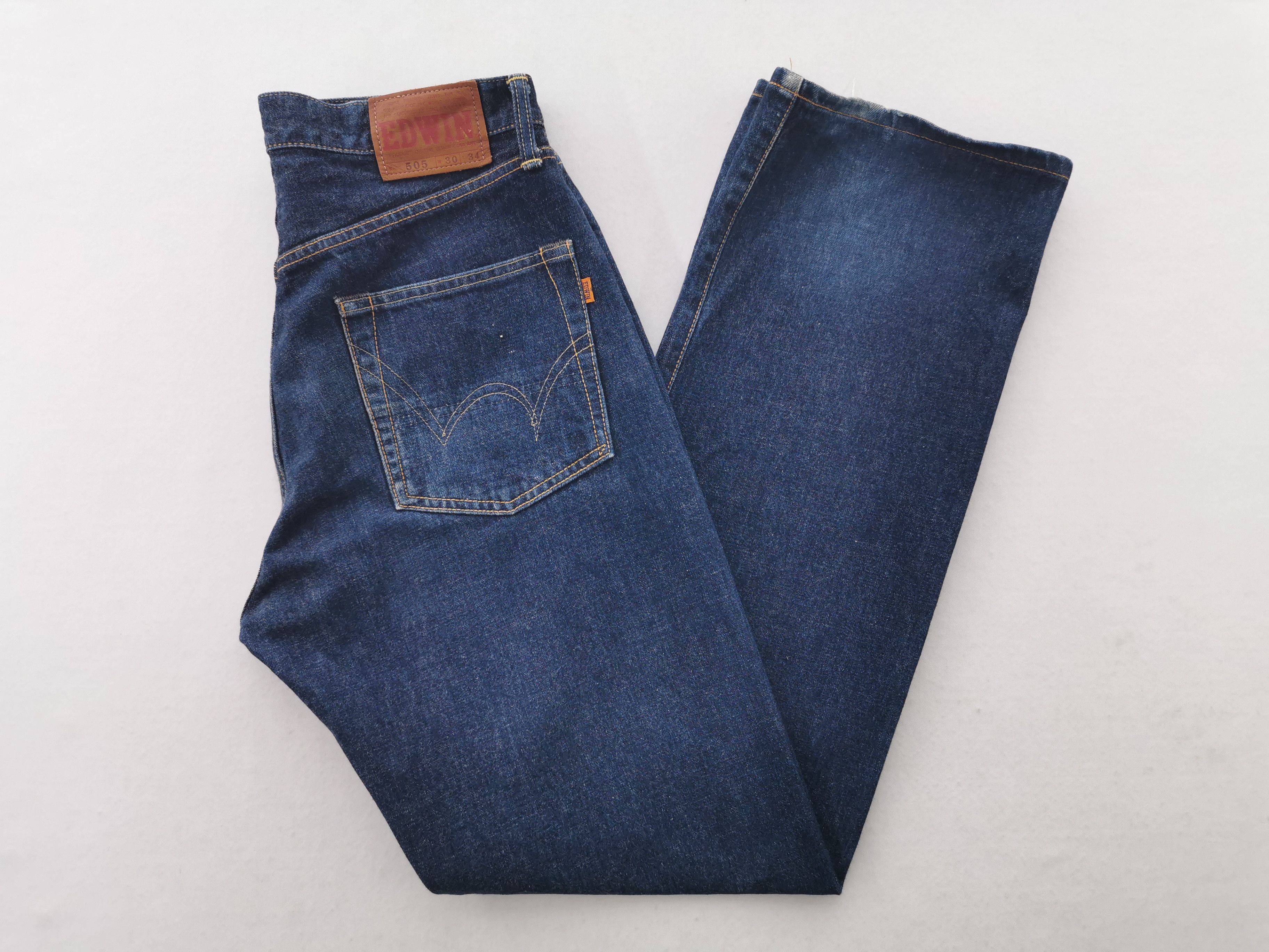 Edwin Vintage Edwin Lot 505 Selvedge Denim Made In Japan Size 32 Size US 32 / EU 48 - 5 Thumbnail