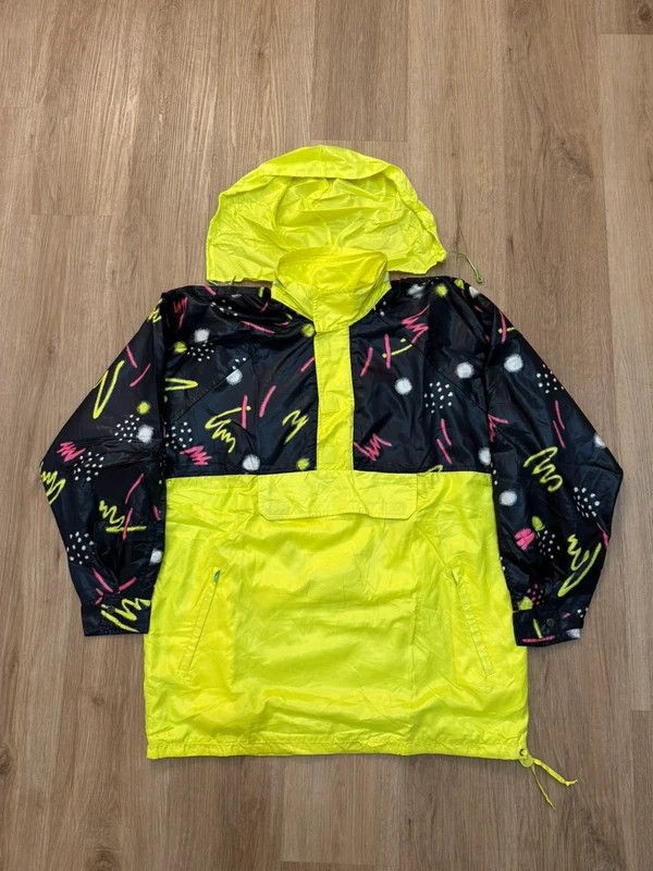 Adidas Adidas Vintage 80s 90s Light Anorak Jacket Tie Dye size M/L Size US L / EU 52-54 / 3 - 1 Thumbnail
