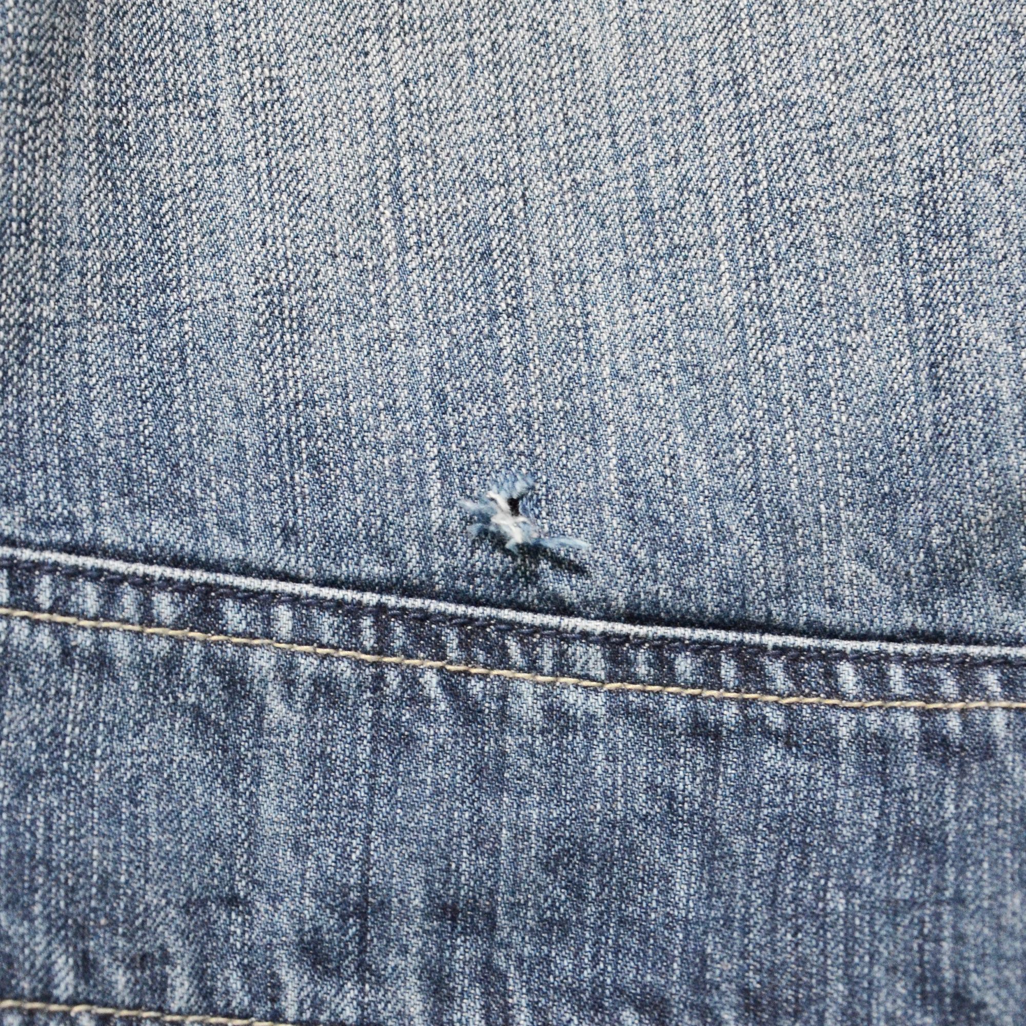 Marithe + Francois Girbaud [Hole Defects] Marithe Francois Girbaud Jeans SPFY2601DP10 Size US 34 / EU 50 - 13 Thumbnail