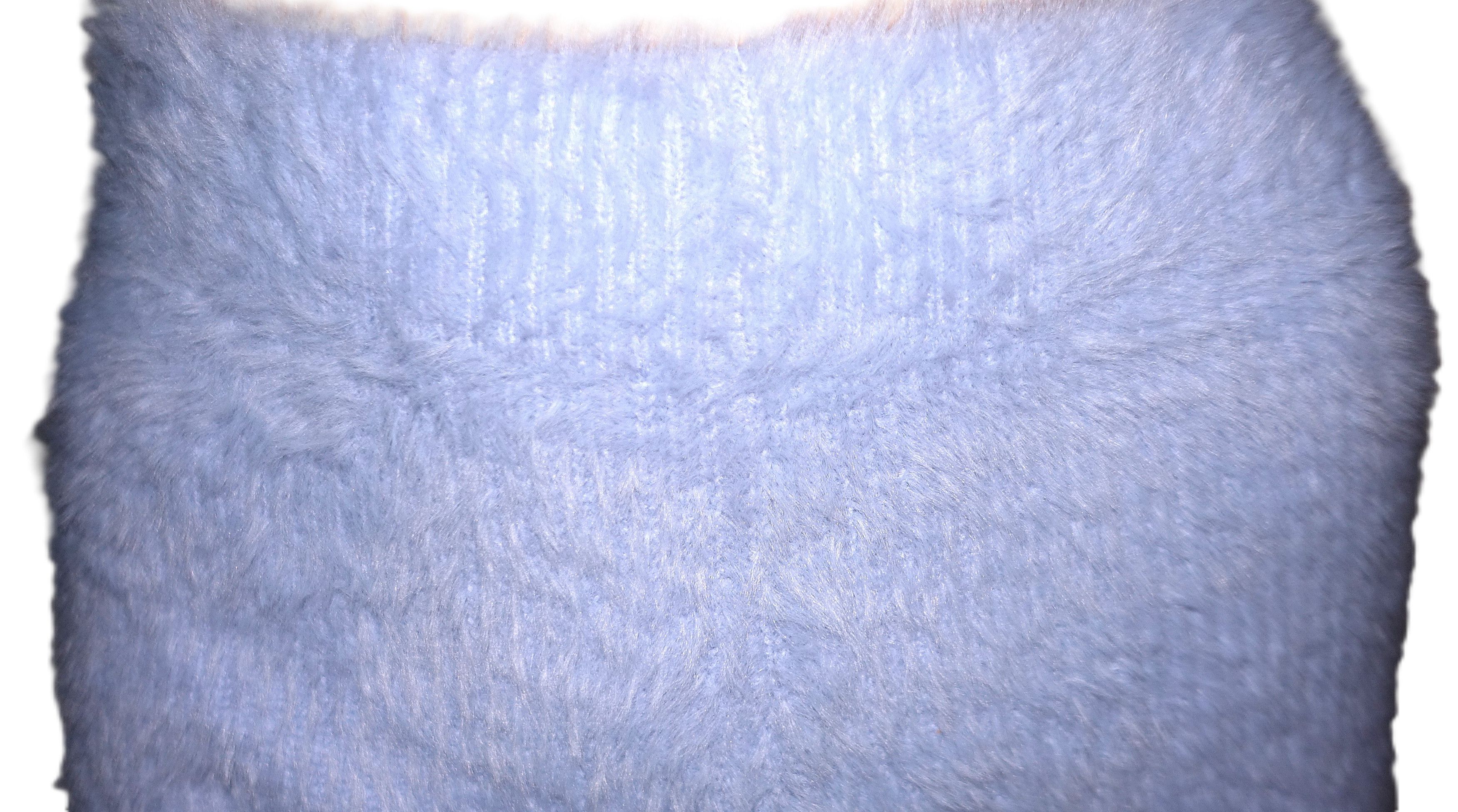Other PJ Salvage Baby Blue Furry Pajama Shorts XS NWT Size 24" / US 00 / IT 34 - 3 Thumbnail