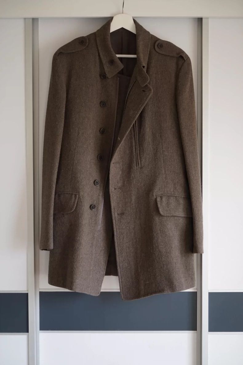 Yohji Yamamoto Yohji Yamamoto 13aw military jacket with zip button-2505 Size US M / EU 48-50 / 2 - 1 Thumbnail