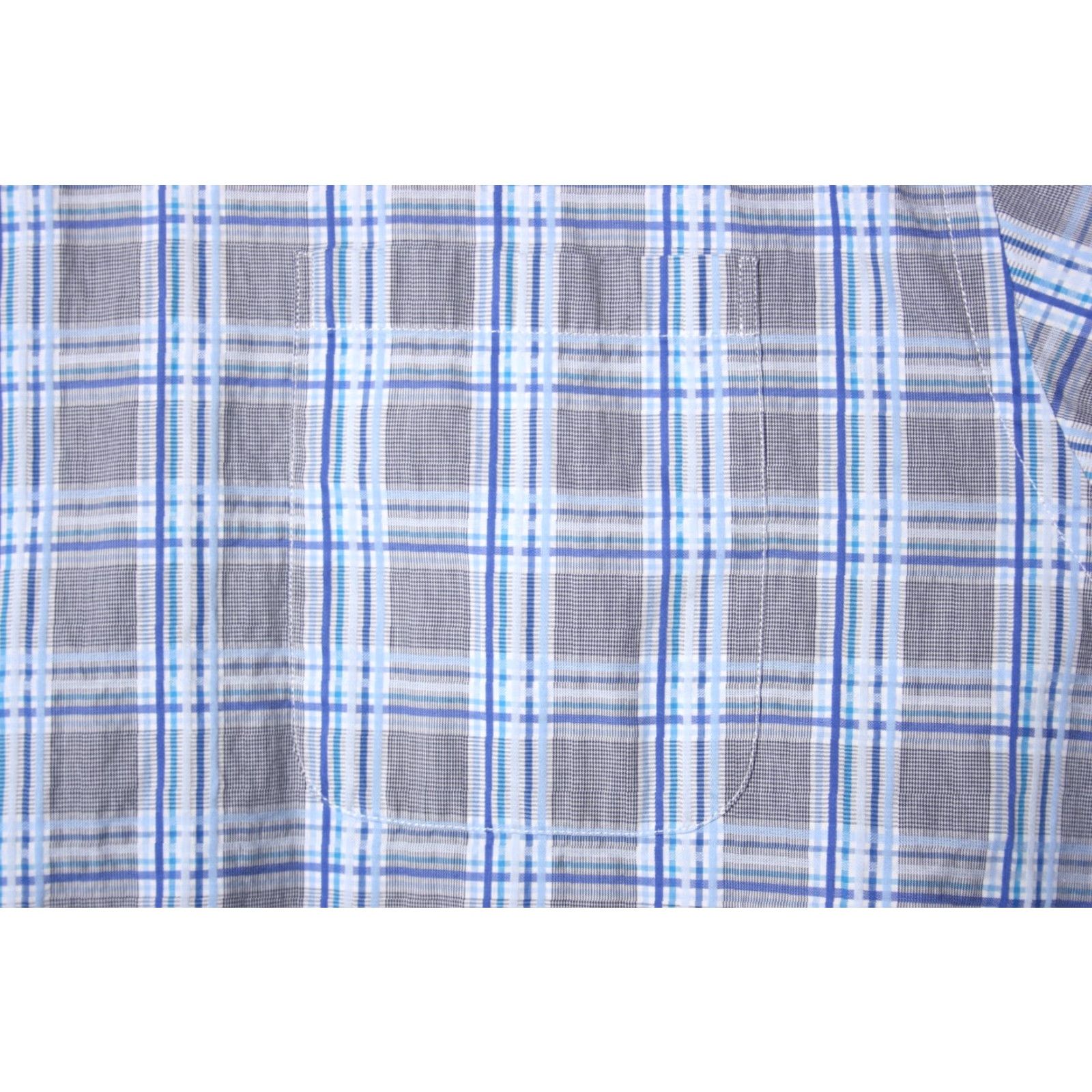 Robert Talbott VINTAGE Robert Talbott Classic Fit Blue Plaid Long Sleeve Button Front Shirt XL Mens Size US XL / EU 56 / 4 - 3 Thumbnail