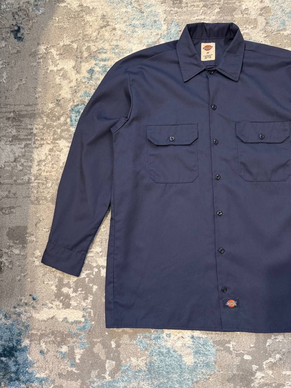Dickies Vintage Dickies Navy Work Shirt M Size US M / EU 48-50 / 2 - 2 Thumbnail