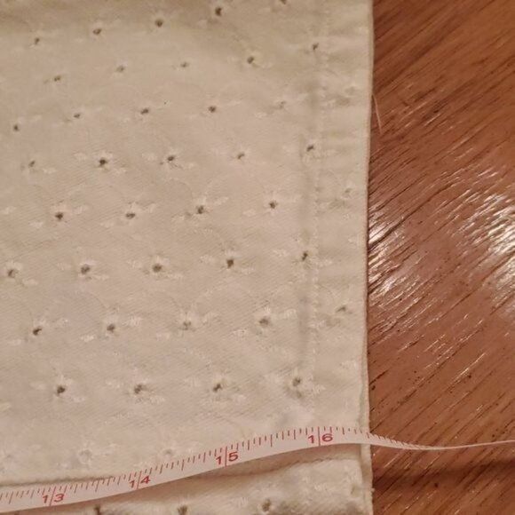 Ralph Lauren Black Label Ralph Ralph Lauren Black Label Vintage White Eyelet Cropped Size 34" / US 12 / IT 48 - 11 Thumbnail