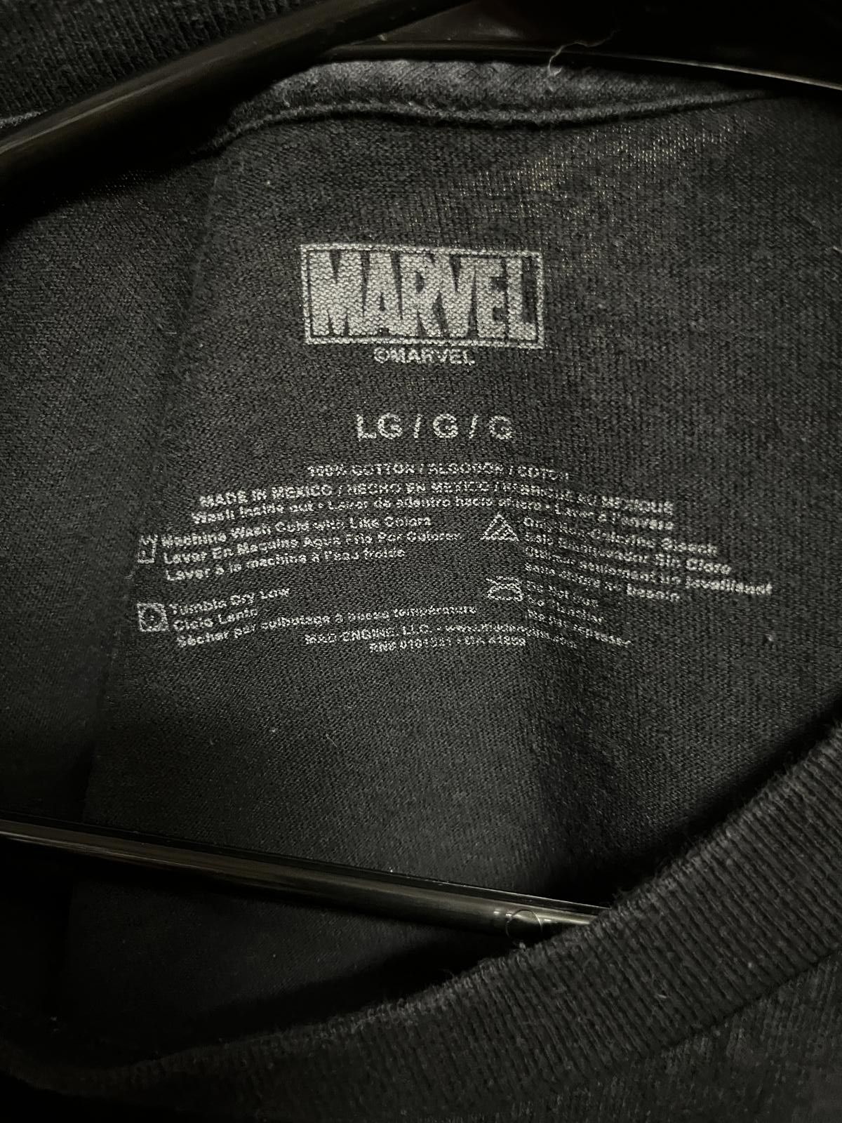 Designer T-shirt Marvel Comics Logo x Iron Man Shirt -Large Size US L / EU 52-54 / 3 - 2 Thumbnail