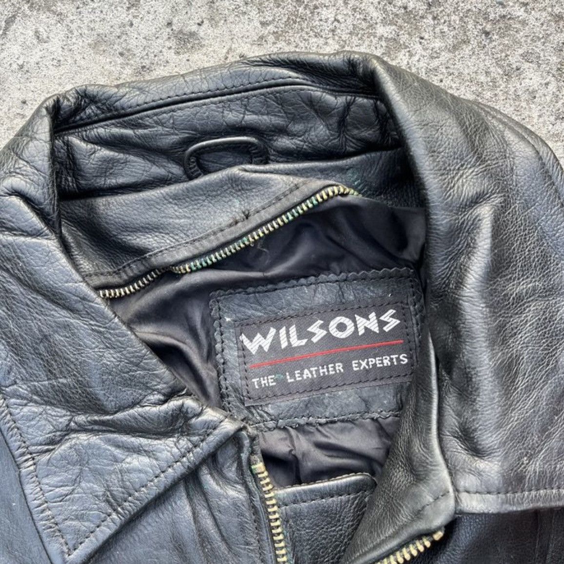 Vintage × Wilsons Leather Wilsons Leather Jacket Vintage Size US XL / EU 56 / 4 - 6 Thumbnail