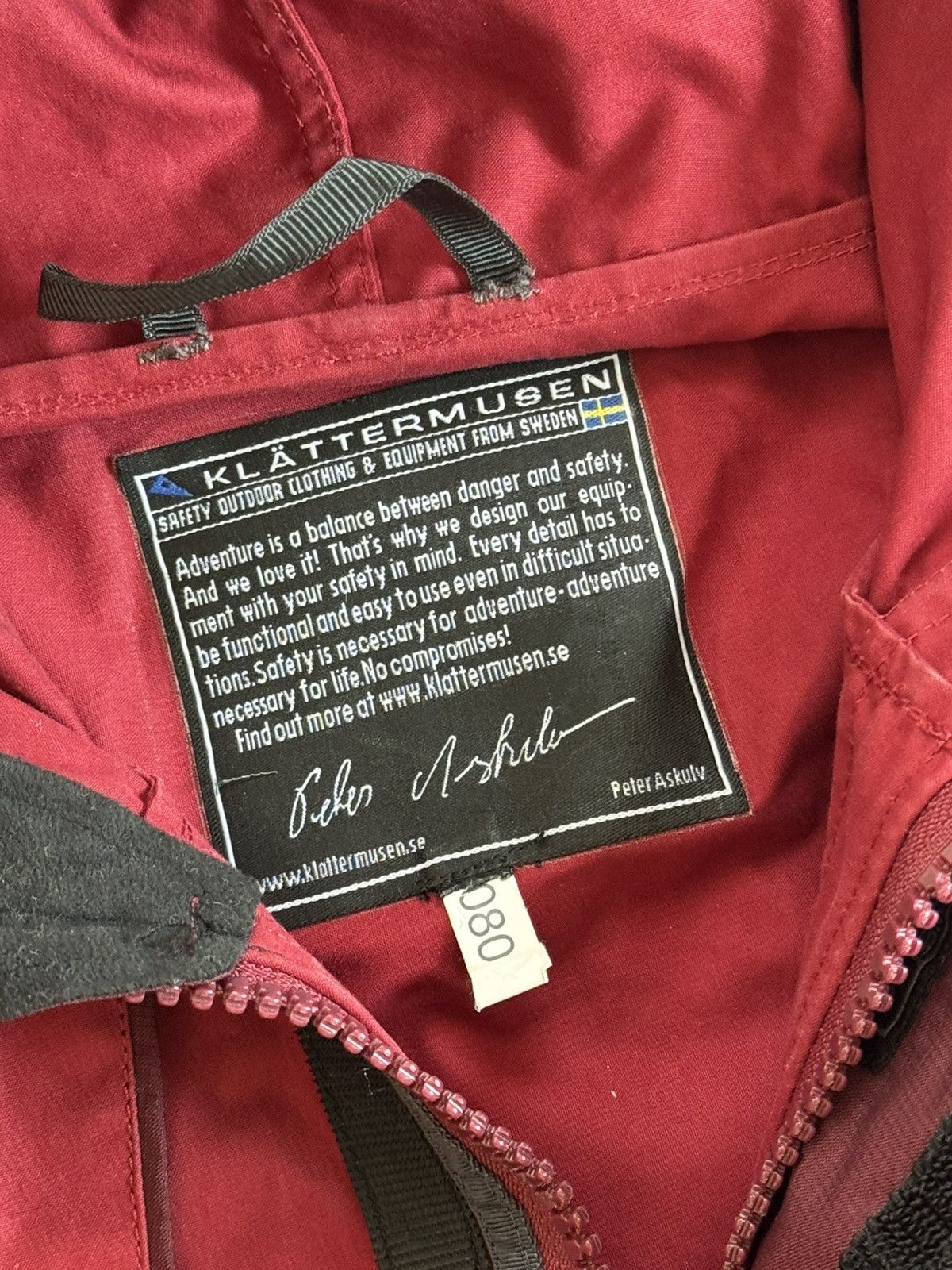 Klattermusen × Vintage Klattermusen vintage windbreaker light ski jacket hooded Size US M / EU 48-50 / 2 - 11 Thumbnail