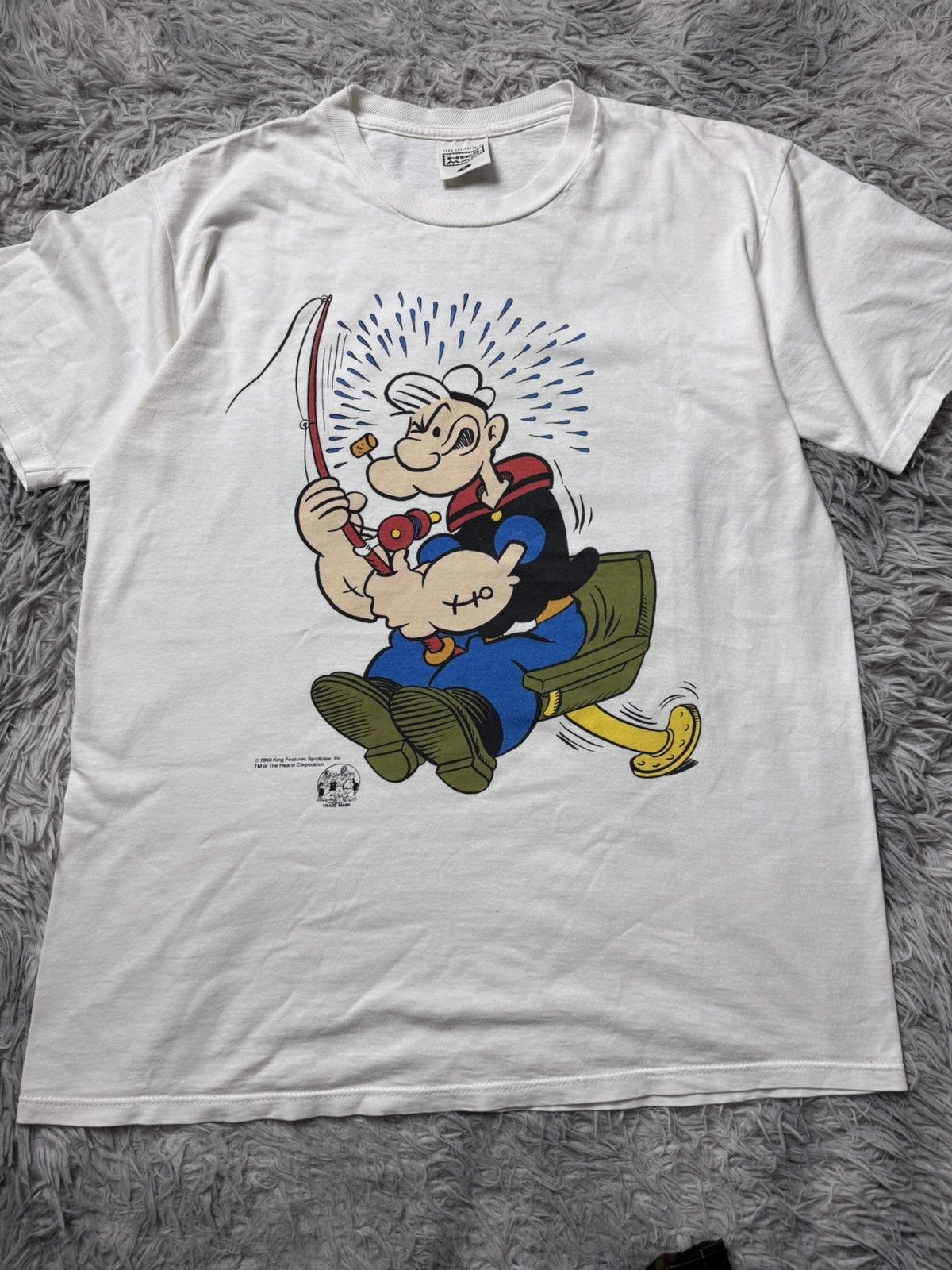 Vintage Vintage Popeye 1993 Size US L / EU 52-54 / 3 - 1 Thumbnail