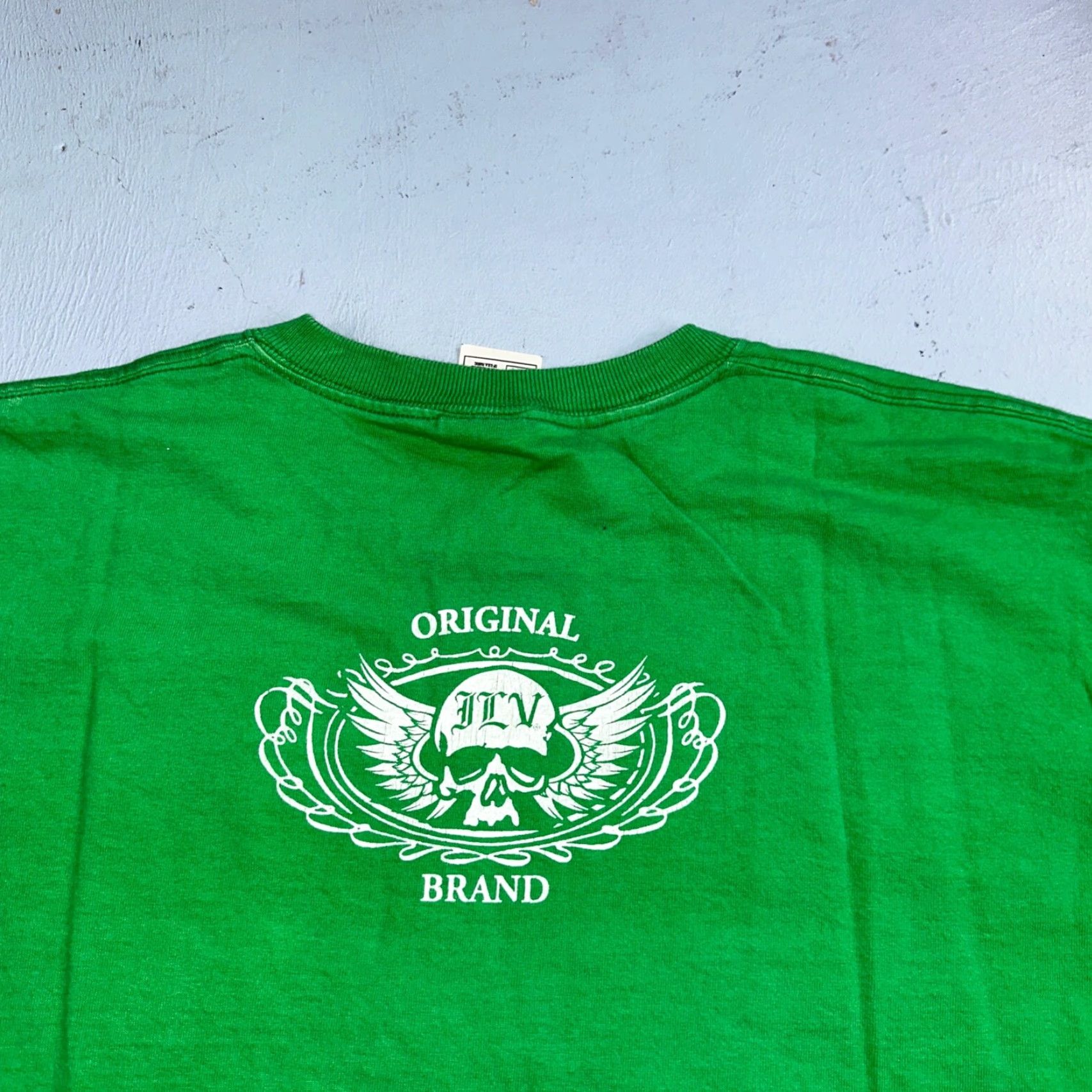 Fruit Of The Loom VINTAGE Fruit of the Loom T-Shirt Men XL Green Crew Neck Short Sleeve VTG 70s 80s 90s Graphic Print Size US XL / EU 56 / 4 - 6 Thumbnail