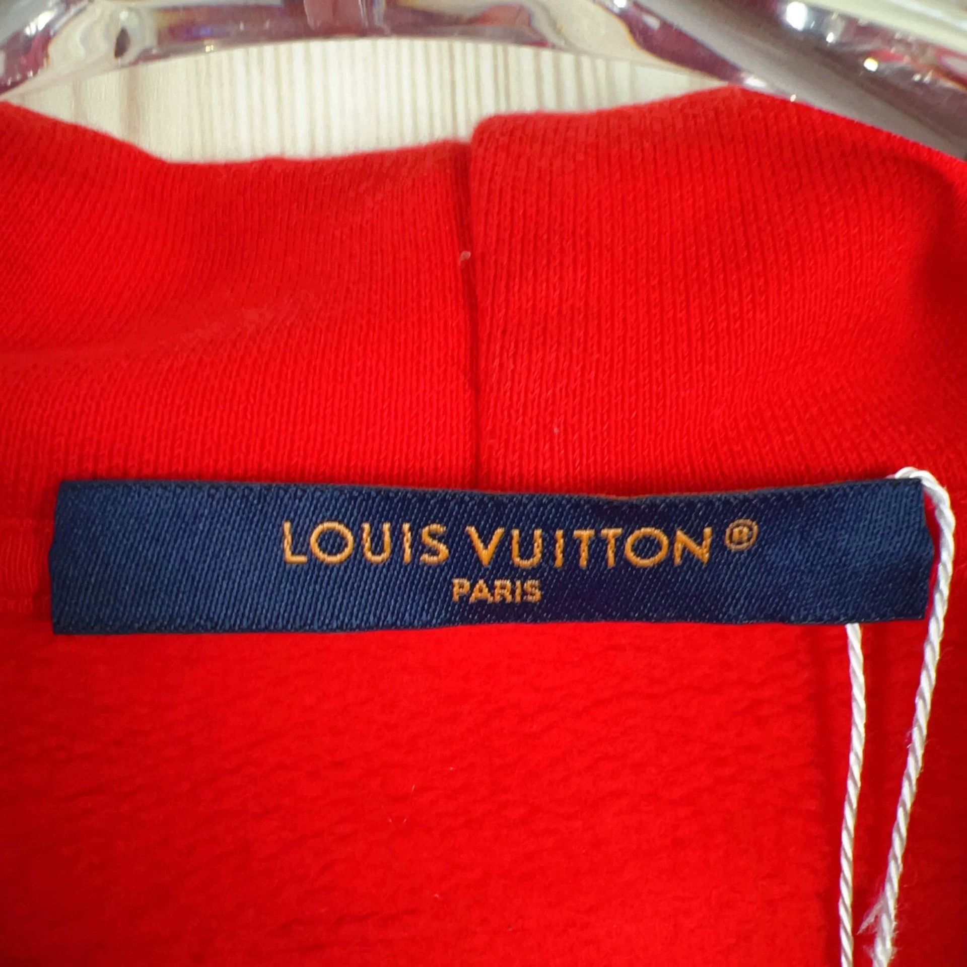 Louis Vuitton louis vuitton red hoodie for autumn winter Size US XL / EU 56 / 4 - 3 Thumbnail