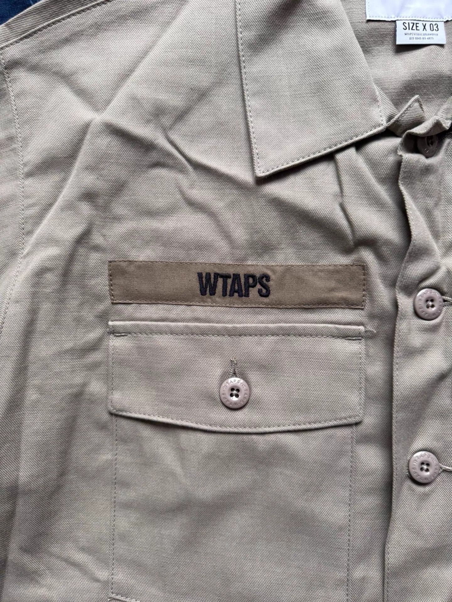 Wtaps WTAPS 21AW BUDS JKT Washed Brown L 2Pockets Jacket Size US L / EU 52-54 / 3 - 5 Thumbnail