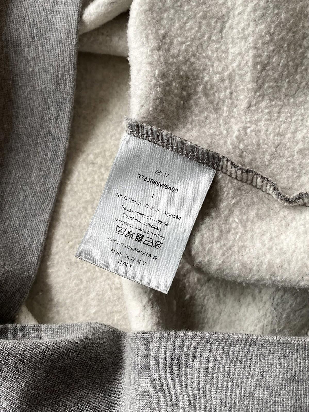 Dior 2013 Dior Homme by Kris Van Assche Sweatshirt Logo Size US L / EU 52-54 / 3 - 9 Thumbnail