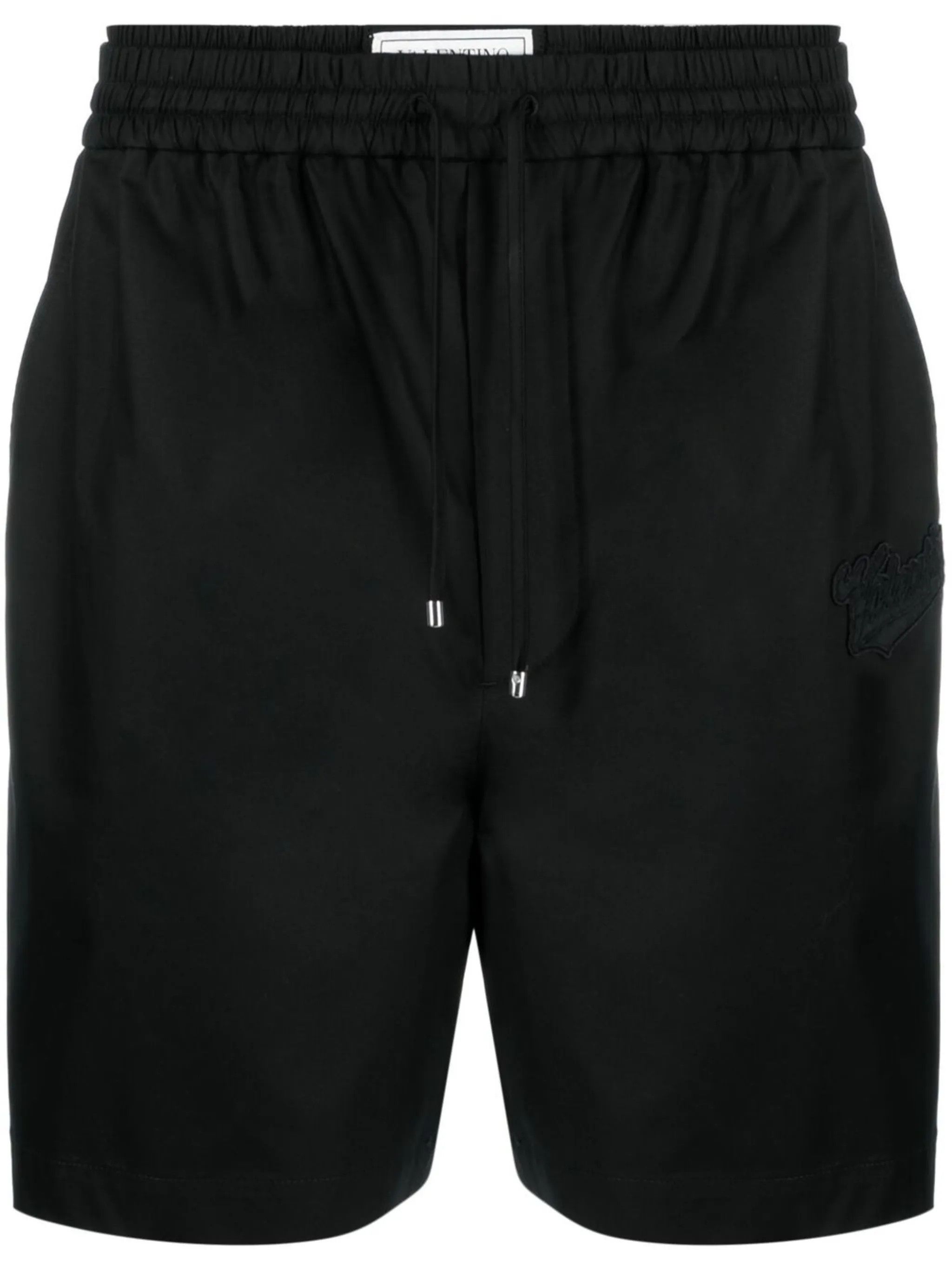 Valentino o1y0525 Logo Short in Black Size US 30 / EU 46 - 1 Thumbnail