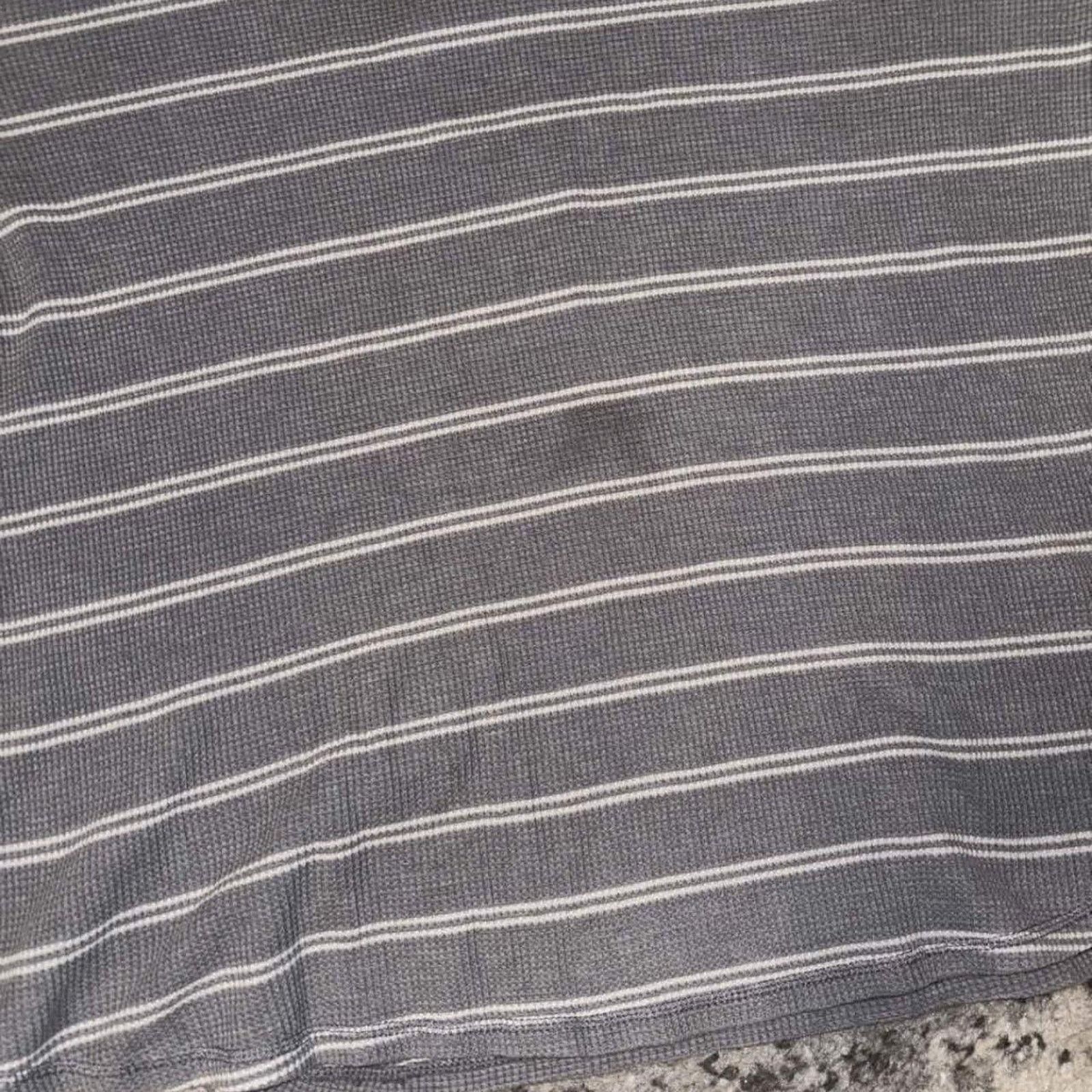 Banana Republic Y2K Striped Waffle Knit Banana Republic Thermal Shirt Size US XL / EU 56 / 4 - 6 Thumbnail