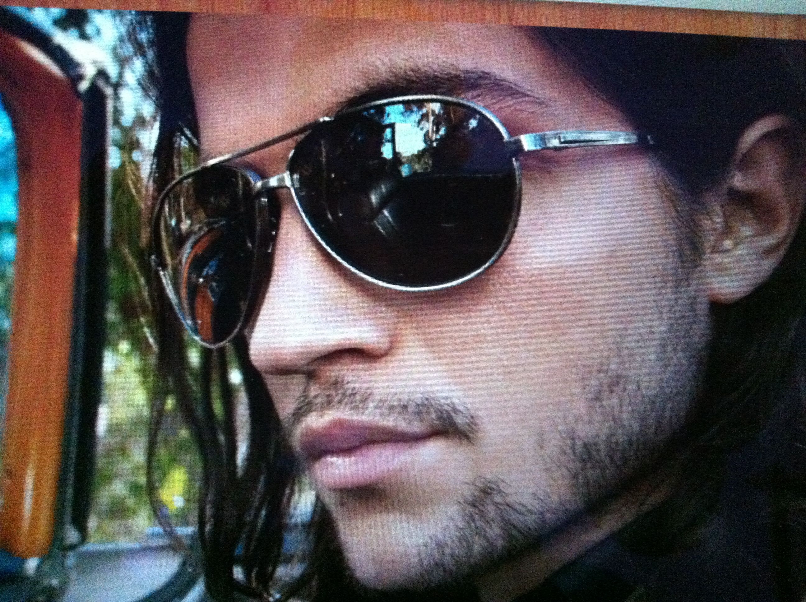 Cartier Genuine White Buffalo Horn Rimless Sunglass