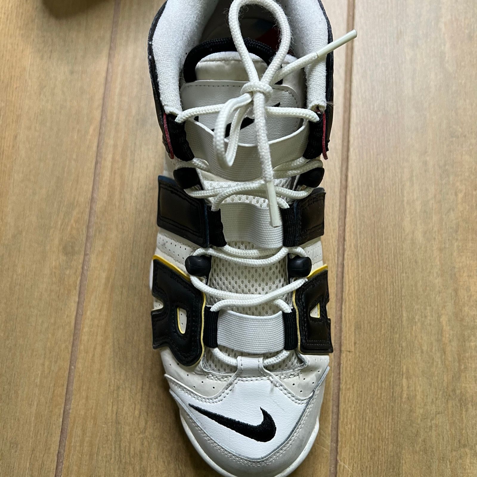 Nike Nike Air More Uptempo 96 White Black Multi Men’s Size 9.5 Size US 9.5 / EU 42-43 - 14 Thumbnail