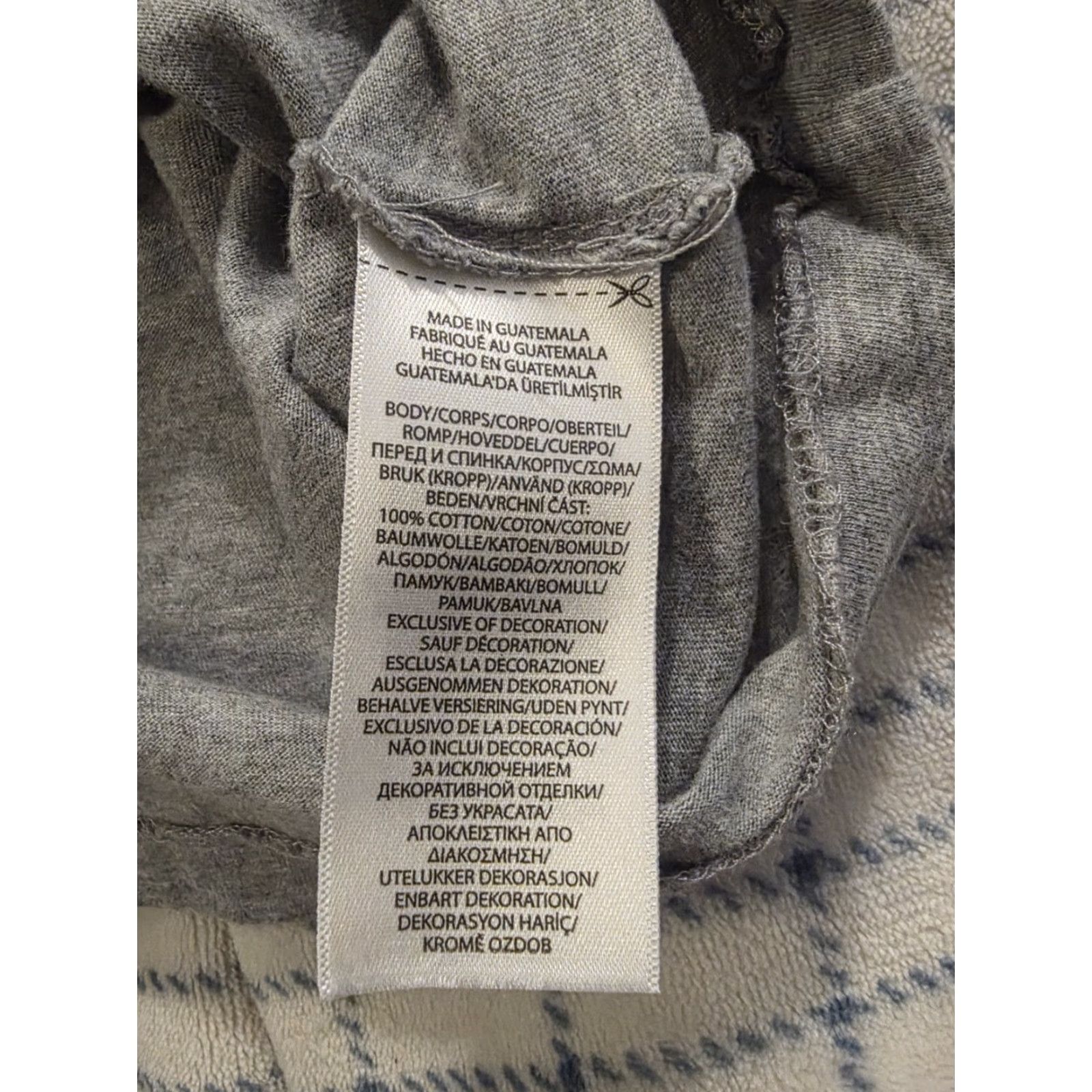 Polo Ralph Lauren VINTAGE Polo Ralph Lauren Logo Jersey Hoodie T Shirt Double Sided Lightweight Gray Small Size US S / EU 44-46 / 1 - 6 Thumbnail