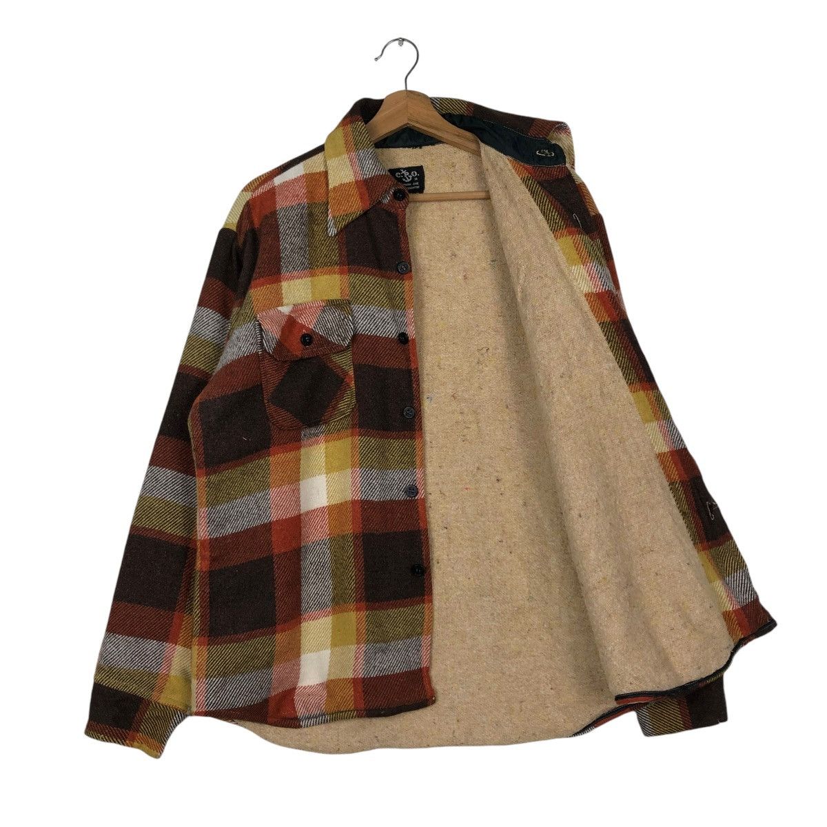 Vintage 🔥VINTAGE WOOL CHORE JACKET TARTAN DESIGN CPO BY PARK AVE Size US M / EU 48-50 / 2 - 13 Thumbnail