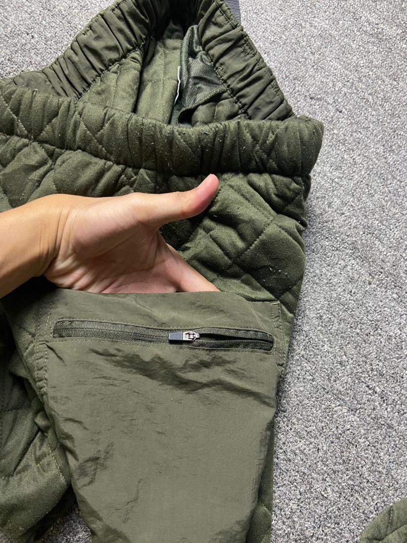 Japanese Brand WMB Japanese Brand Quilted Jogger Pants (136) Size US 30 / EU 46 - 4 Thumbnail