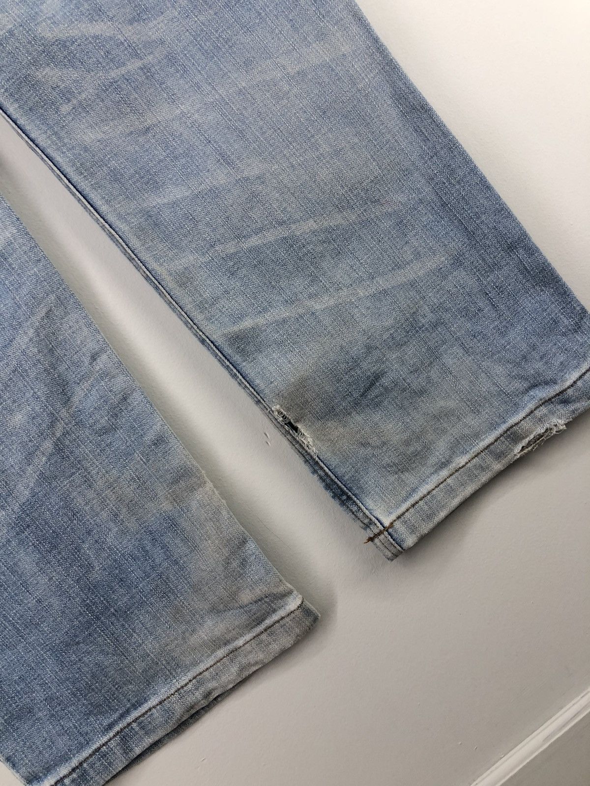 Smith's American Vintage Smith's American Faded Blue Jeans Size US 34 / EU 50 - 15 Thumbnail