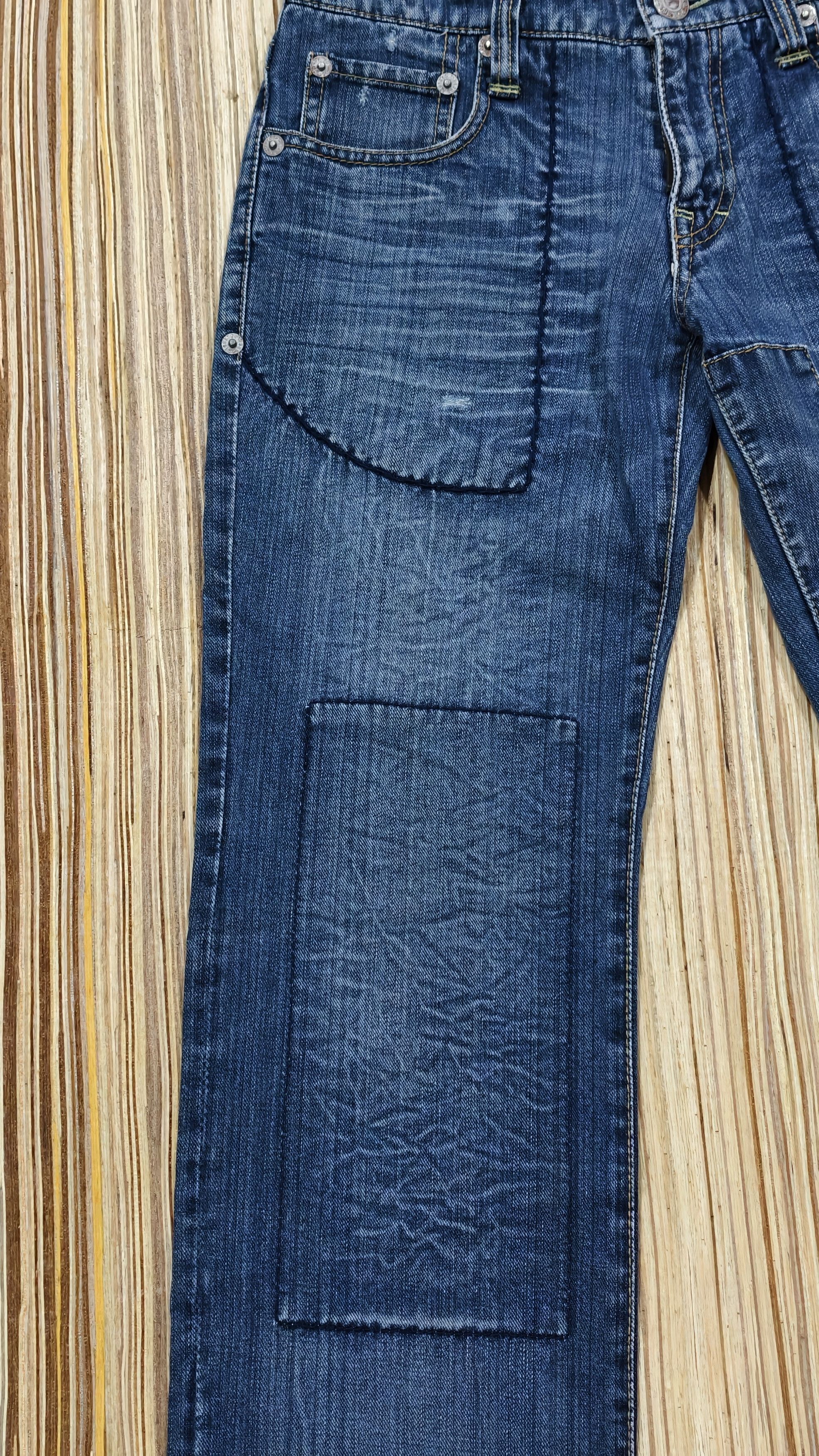 291295=Homme 291295 Homme buckle back jeans Size US 30 / EU 46 - 3 Thumbnail