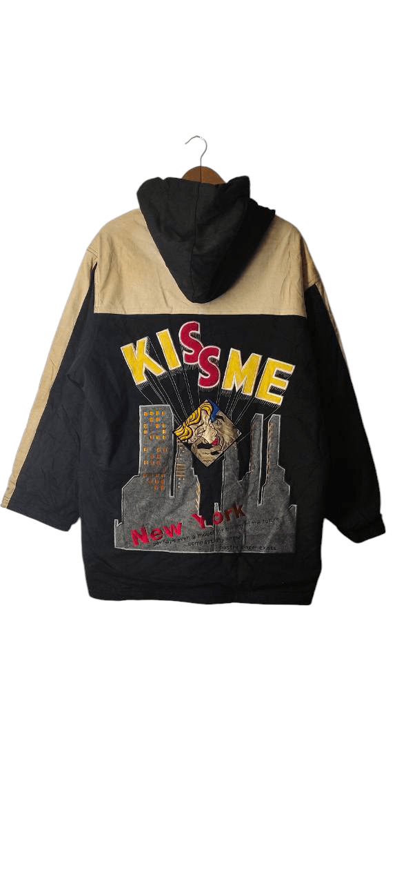 KISS VINTAGE KISS ME HEAVY COAT JACKET Size US XXL / EU 58 / 5 - 1 Thumbnail