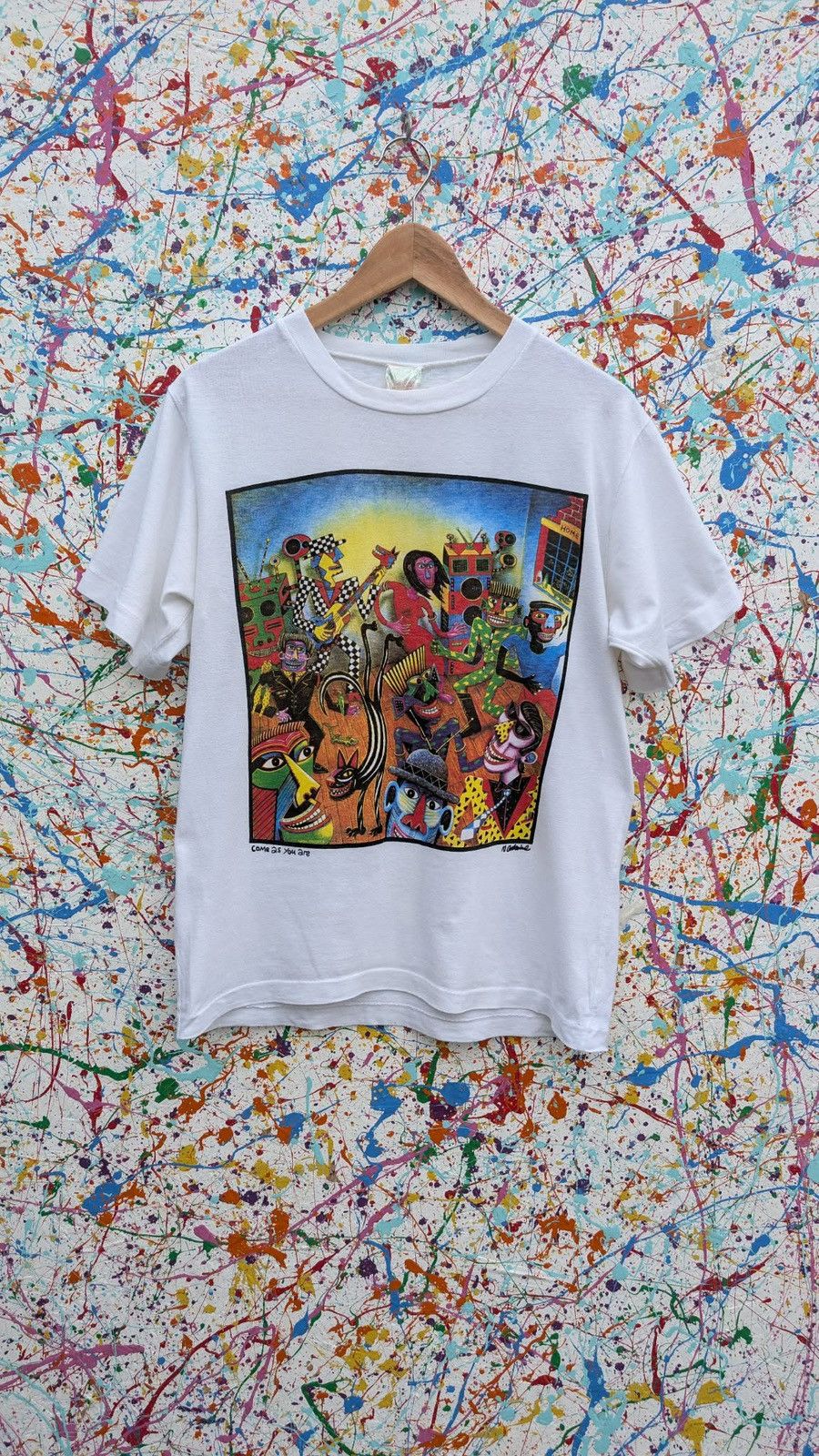 Other Vintage Norman Catherine art tshirt tee come as you are 90s Size US M / EU 48-50 / 2 - 1 Thumbnail