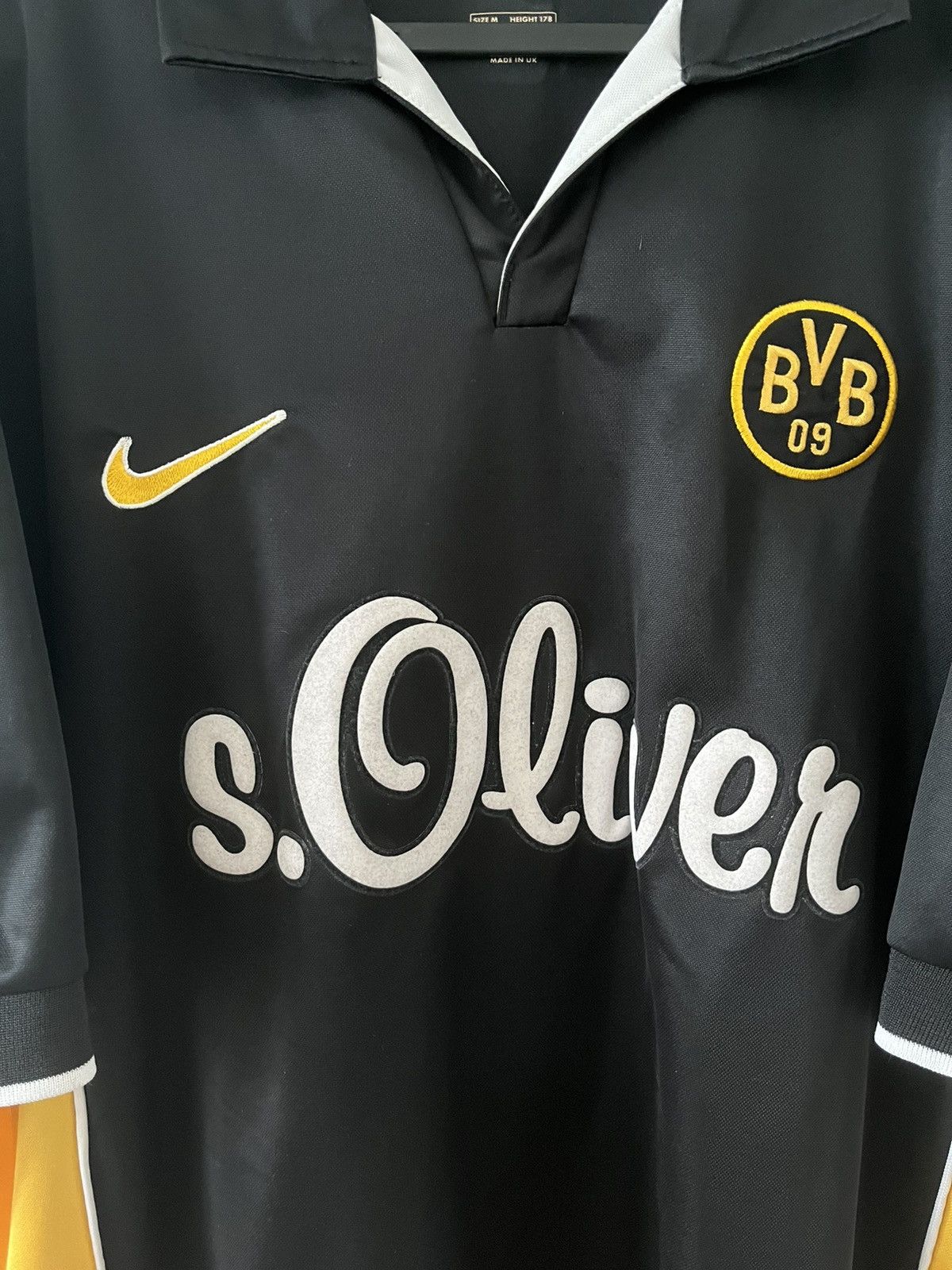 Borussia Dortmund nike 1998/1999 wyjazdowa Vintage — zdjęcie 2