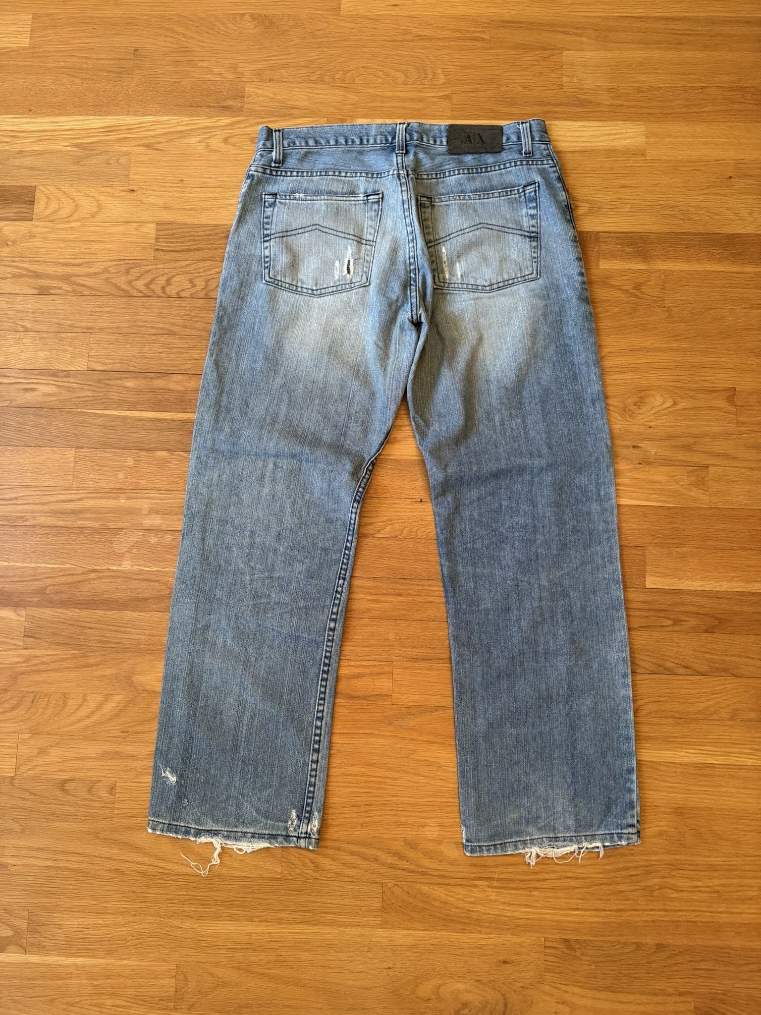 Armani Exchange Vintage Armani Exchange Jeans 32x30 Size US 32 / EU 48 - 4 Thumbnail