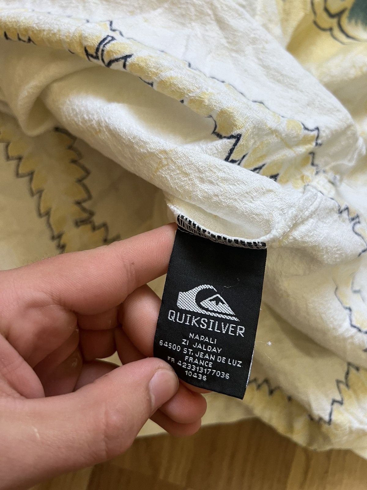 Quiksilver × Vintage Vintage quicksilver Hawaii shirts surf style 90s Size US L / EU 52-54 / 3 - 8 Thumbnail