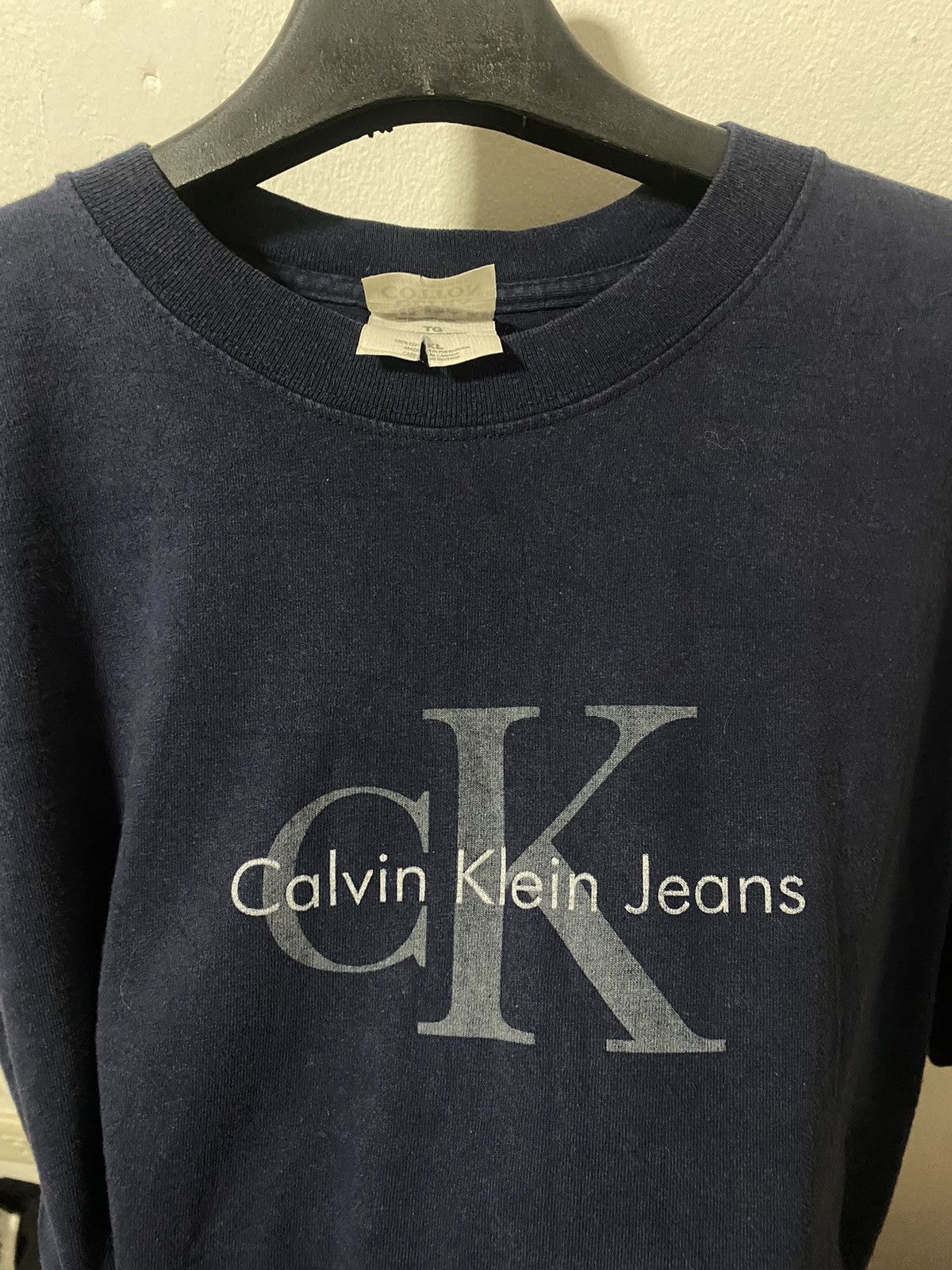 Calvin Klein Calvin Vintage Navy Size US XL / EU 56 / 4 - 4 Thumbnail