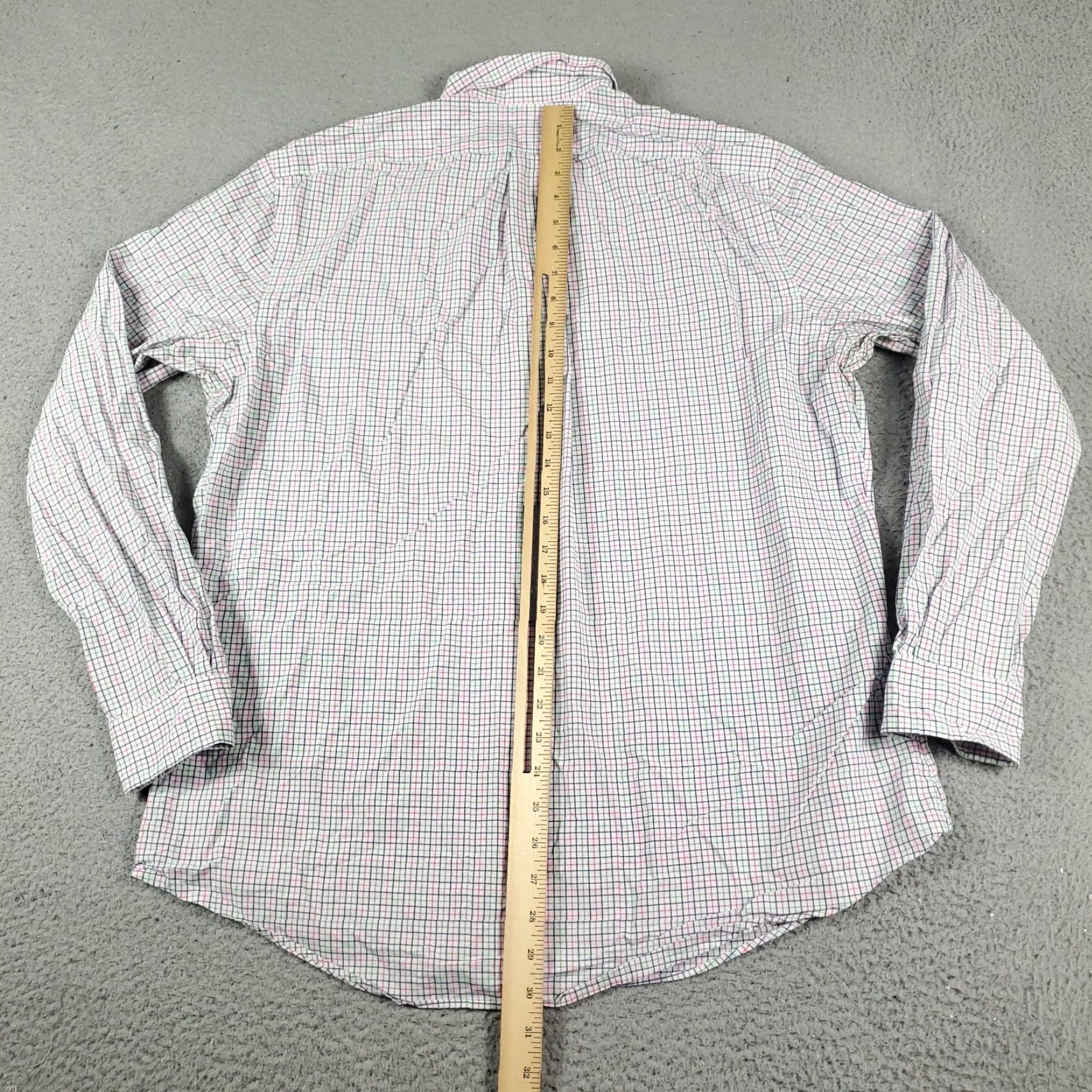 Ralph Lauren Ralph Lauren Shirt Men L Blue Green Check Pony Button-Up Long Sleeve Regular Fit Size US L / EU 52-54 / 3 - 6 Thumbnail
