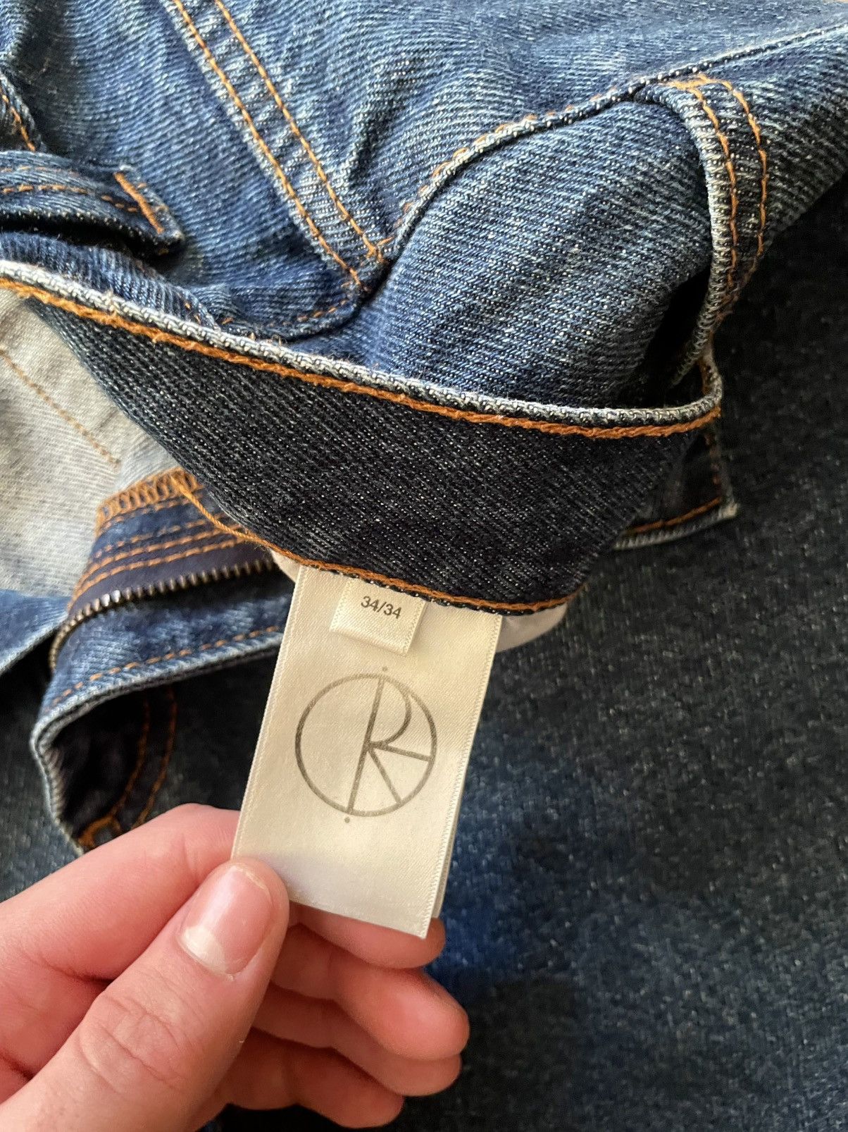 Polar Skate Co. × Vintage 93 Polar Skate Co. Denim Pants Streetwear Sk8 Vintage Logo Size US 34 / EU 50 - 16 Thumbnail