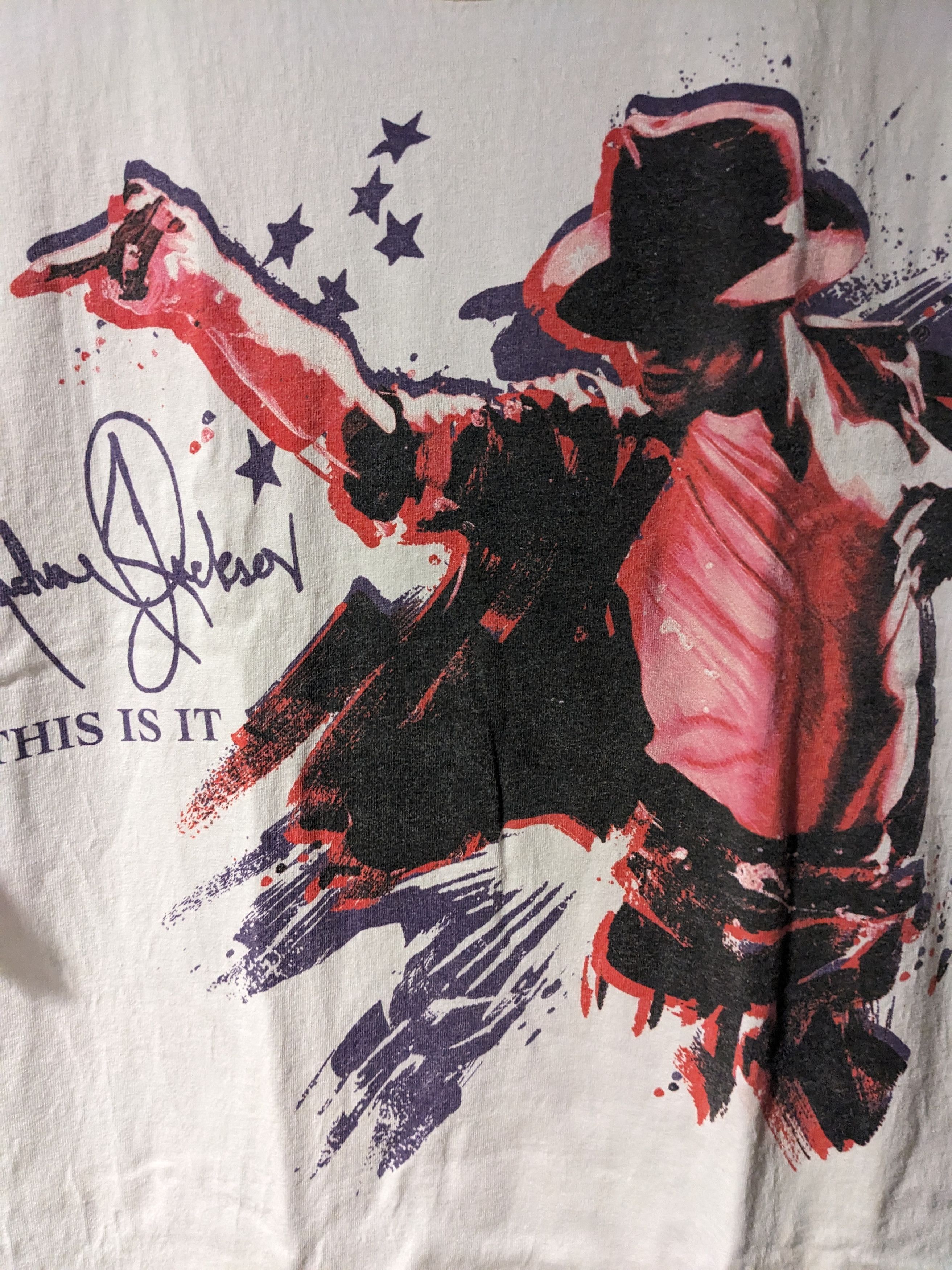 Michael Jackson Vintage 2009 Michael Jackson This is It Movie Promo T-Shirt Size US L / EU 52-54 / 3 - 2 Thumbnail