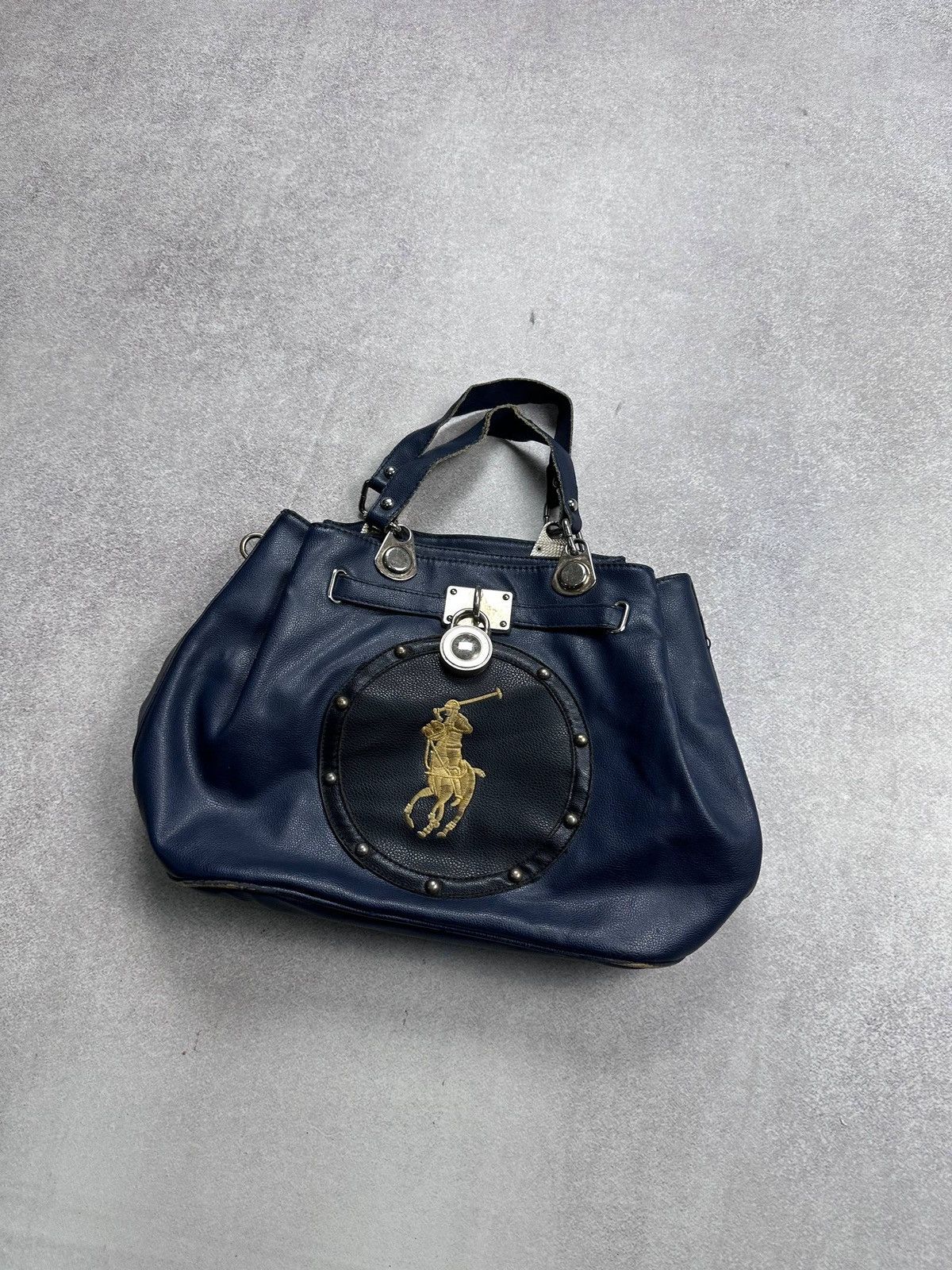 Polo Ralph Lauren Vintage Polo Ralph Lauren Shoulder Bag Big Pony Rare Size ONE SIZE - 3 Thumbnail