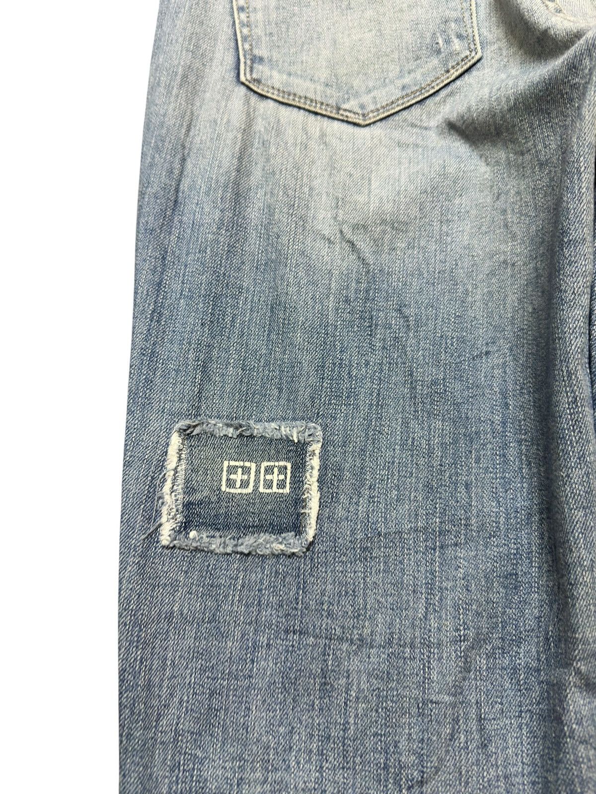 Ksubi Vintage Ksubi Patchwork Embroidded Logo Distressed Denim Size US 28 / EU 44 - 6 Thumbnail