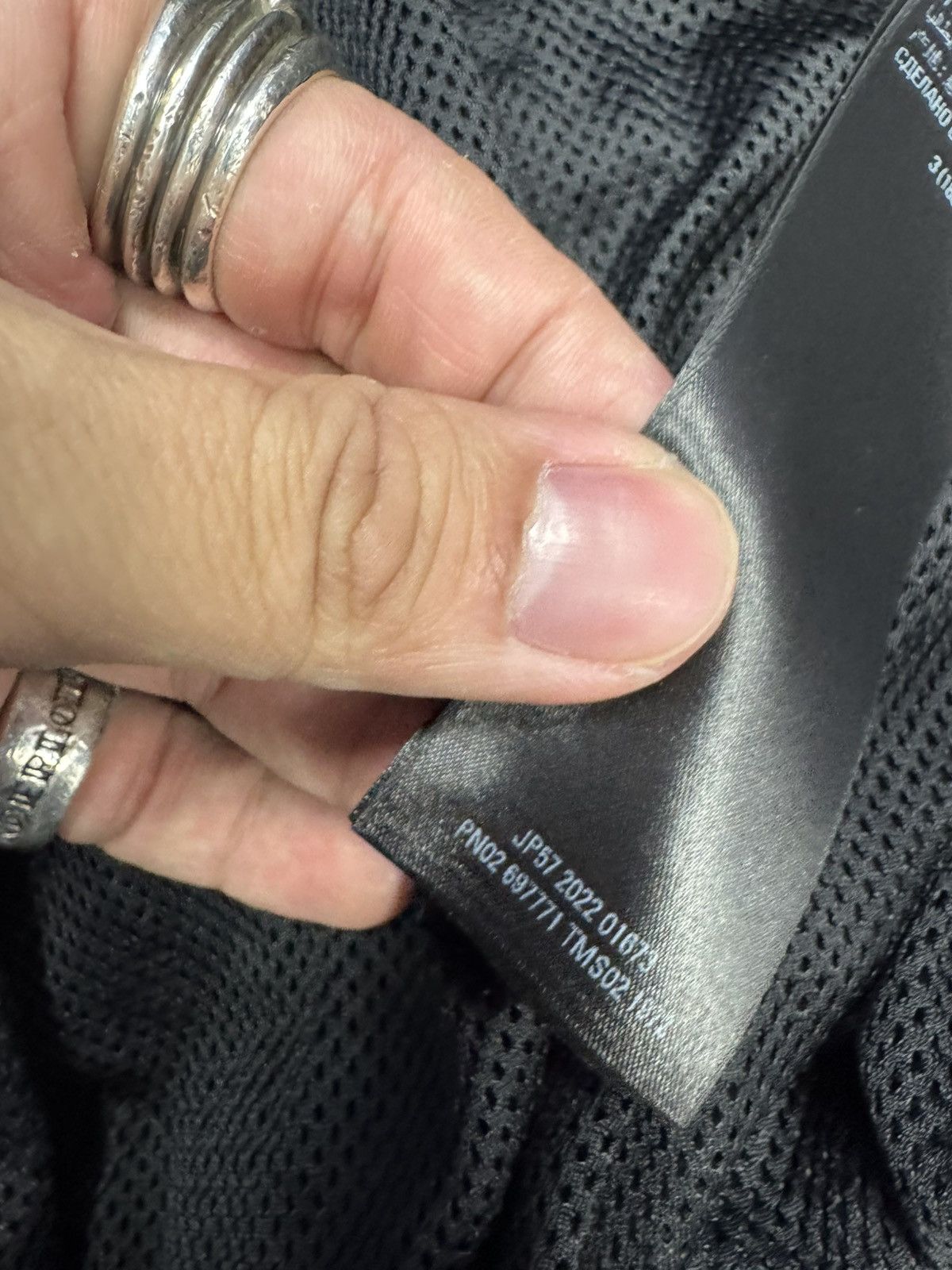 Balenciaga Balenciaga lambskin leather track jacket sports B logo Size US L / EU 52-54 / 3 - 8 Thumbnail