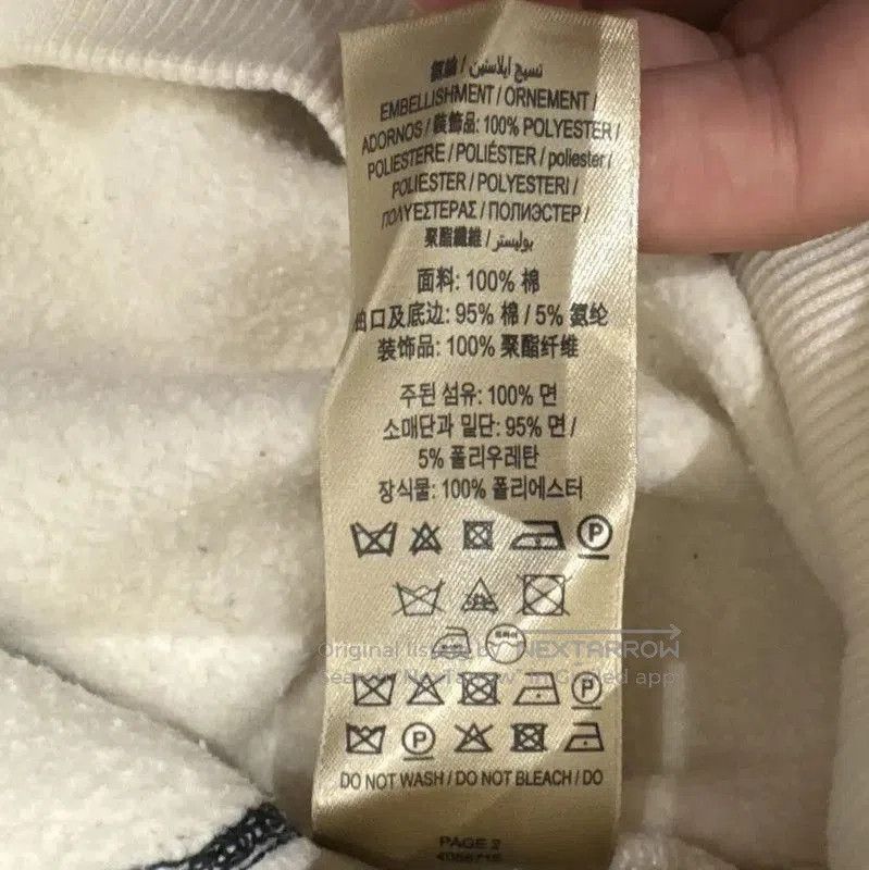 Burberry Burberry Women's Long Sleeve Hoodie with Embroidery. Size L / US 10 / IT 46 - 4 Thumbnail