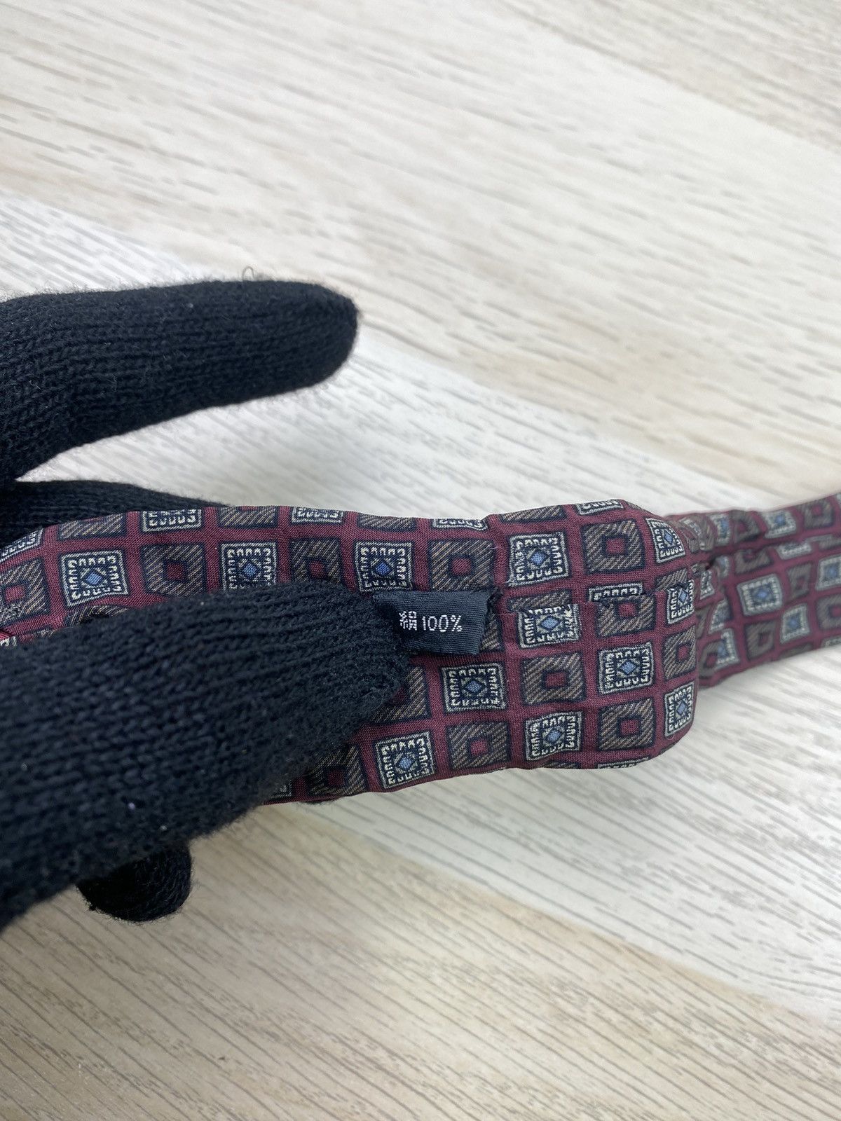 Christian Dior Monsieur Christian Dior Silk Tie T107 Size ONE SIZE - 7 Thumbnail