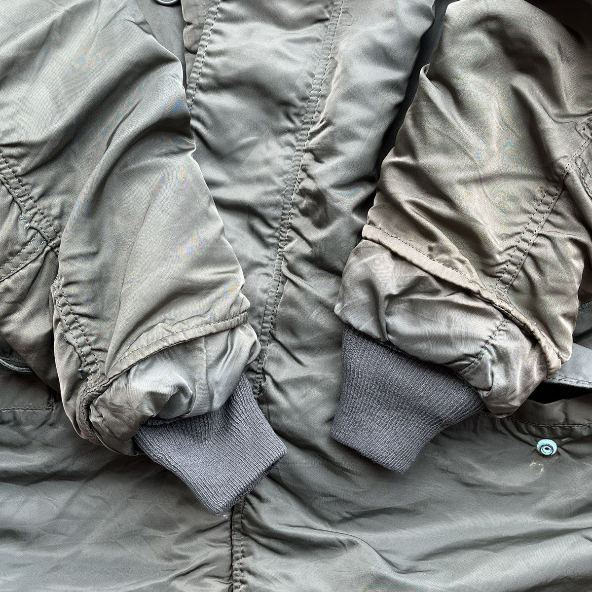 Alpha Industries × Vintage VINTAGE ALPHA INDUSTRIES N-3B BOMBER FLIGHT JACKET USA Size US L / EU 52-54 / 3 - 17 Thumbnail