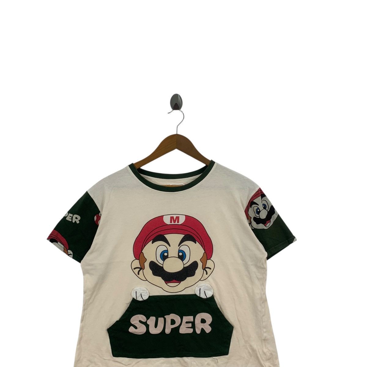 Other SUPER MARIO NINTENDO Video Game Console Tee Shirt Top Size M / US 6-8 / IT 42-44 - 2 Thumbnail
