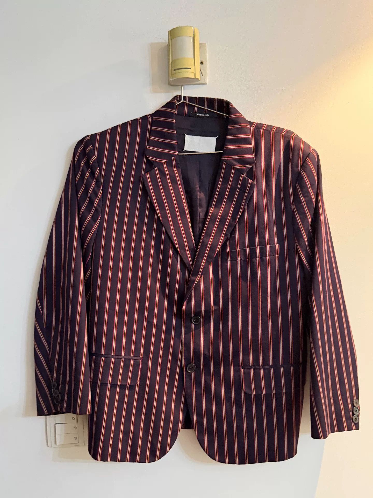 Maison Margiela Maison Margiela Striped Runway Blazer Size US S / EU 44-46 / 1 - 1 Thumbnail
