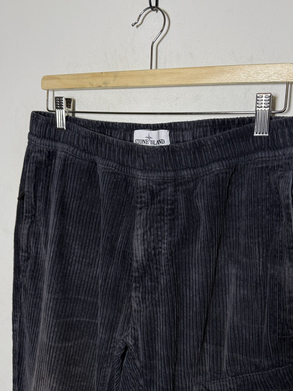 stone island jumbo cord cargo pants