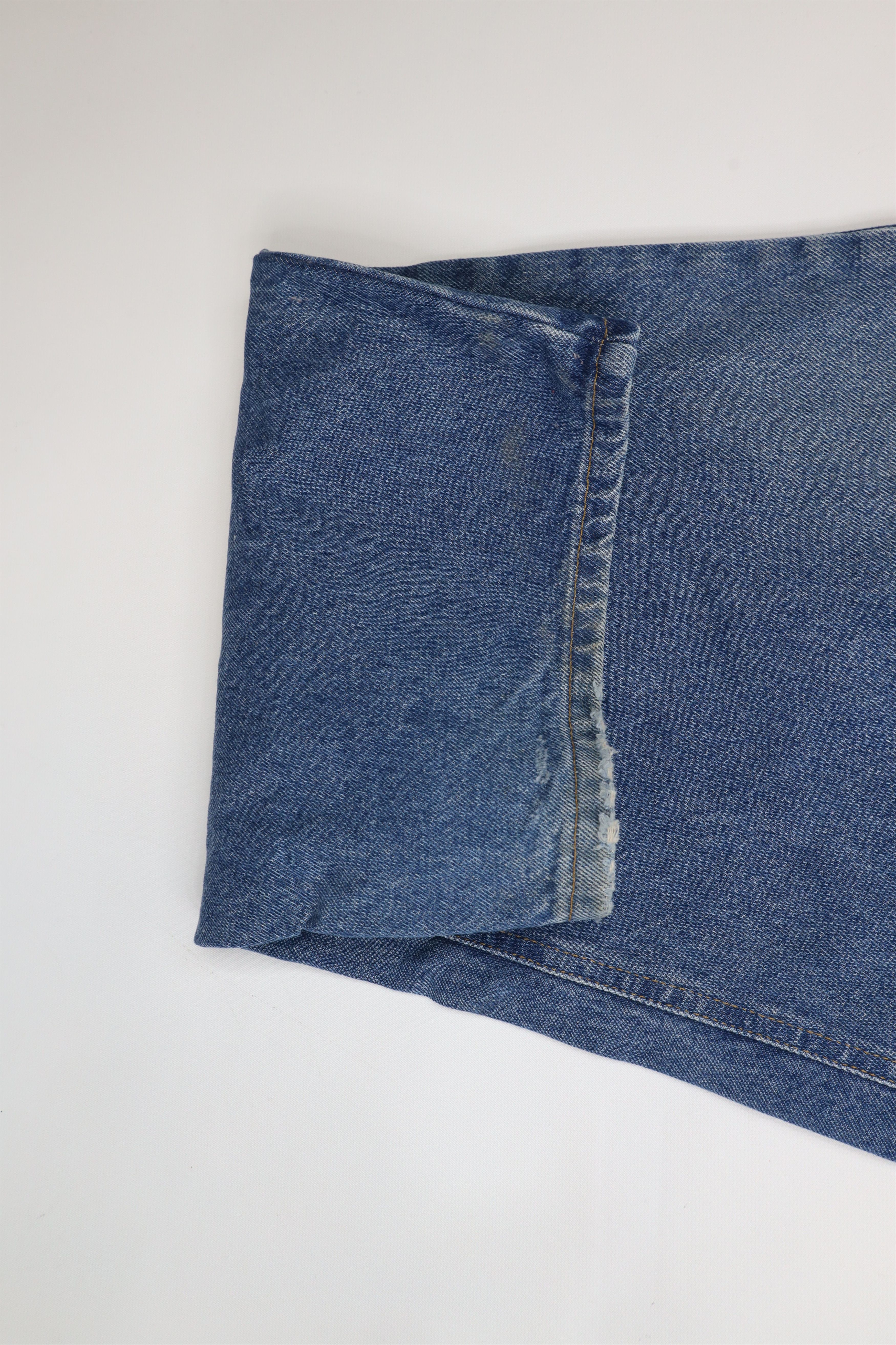 Carhartt × Vintage Vintage Y2K Carhartt Spell Relaxed Fit Wide Leg Jeans Blue Size US 44 / EU 60 - 7 Thumbnail