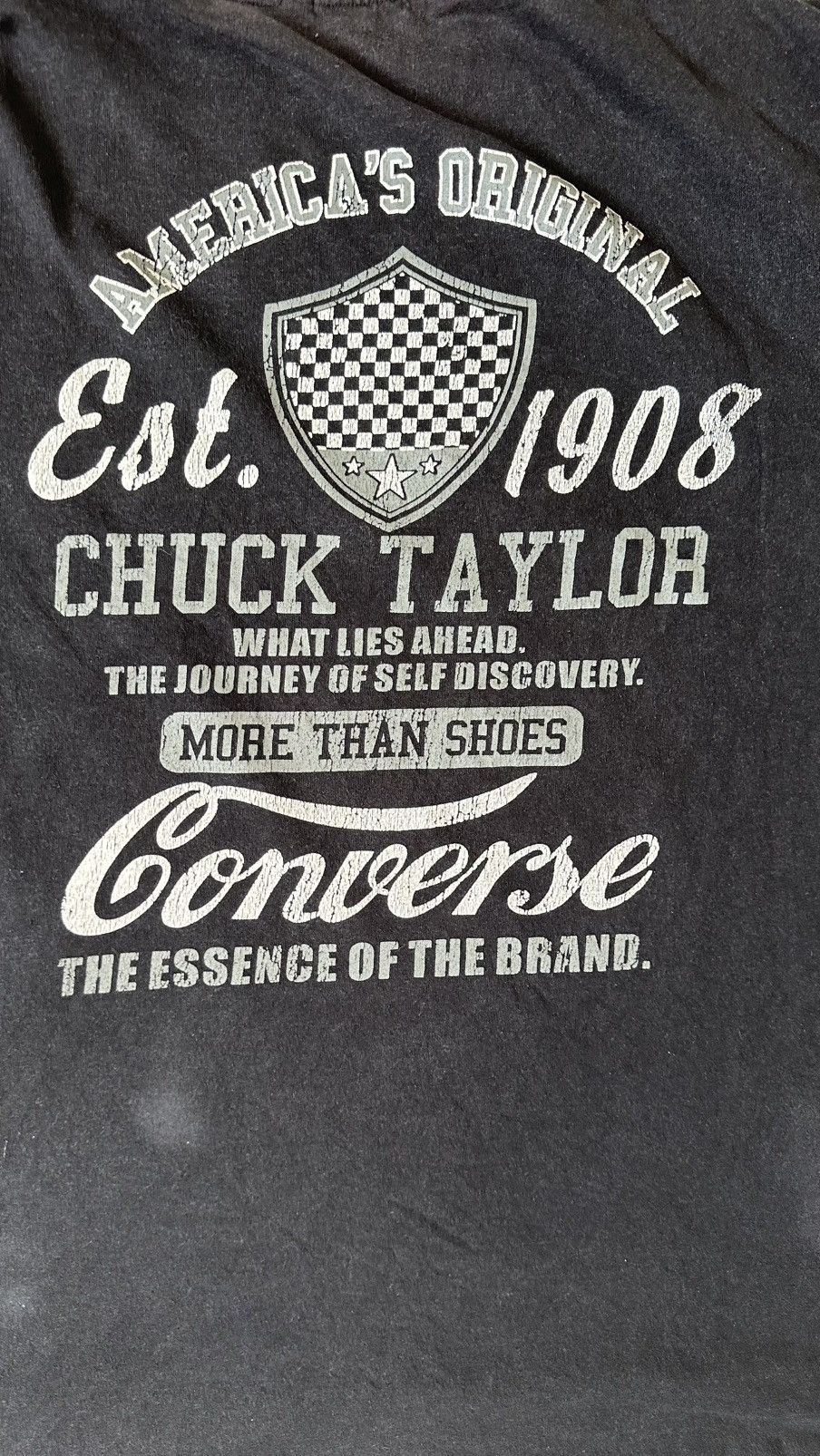 Converse VINTAGE Y2K CONVERSE CHUCK TAYLOR TEE Size US XXL / EU 58 / 5 - 9 Thumbnail