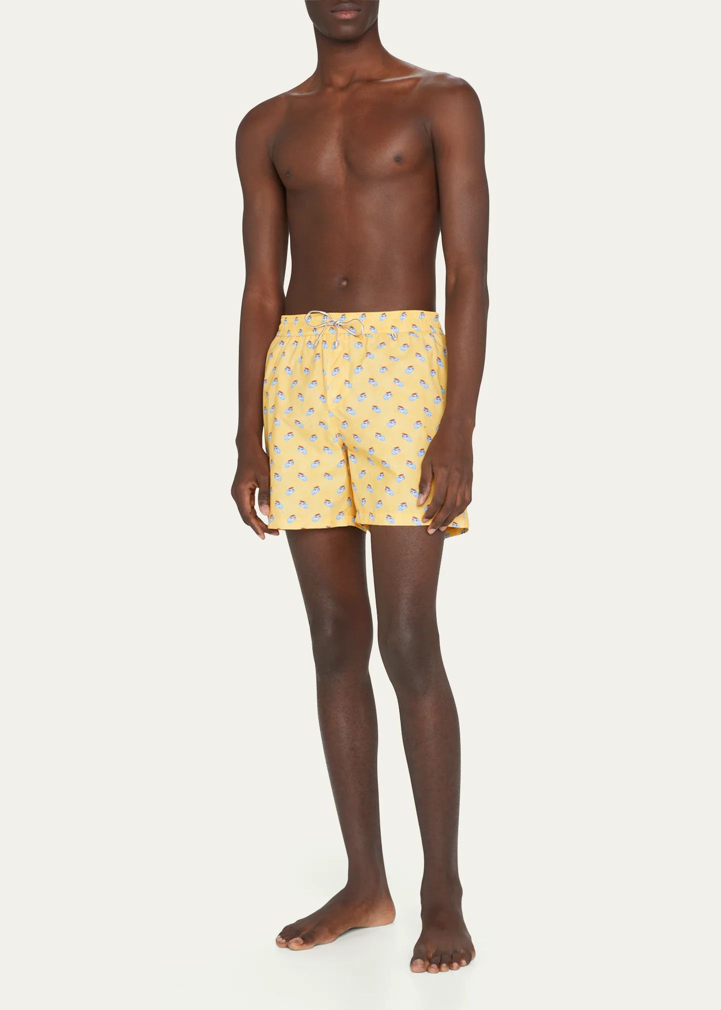 Loro Piana o1srvl11e1024 Bay Swim Short in Yellow Size US 36 / EU 52 - 2 Thumbnail