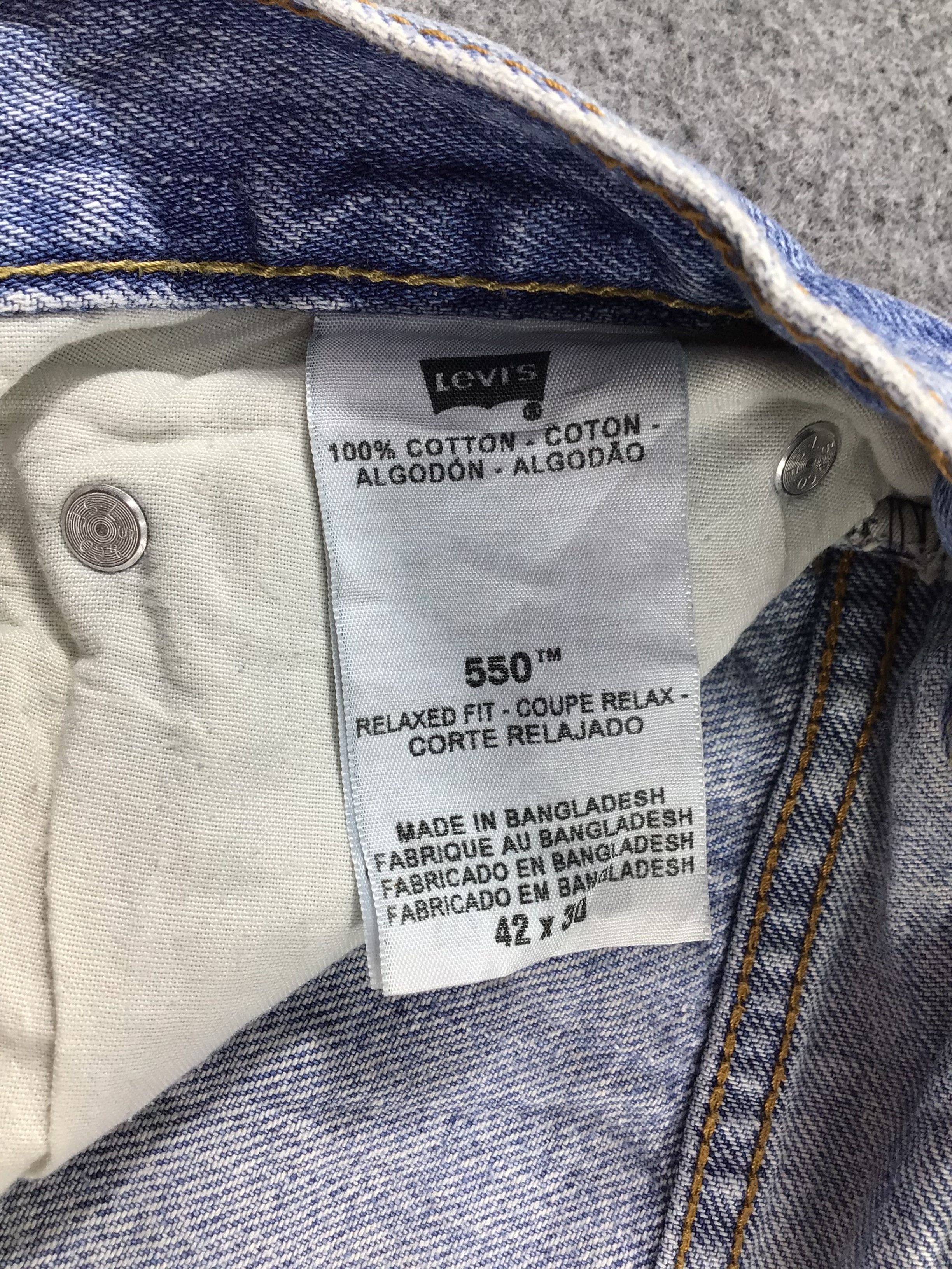 Levi's Vintage Levis 550 Jeans-J889 Size US 42 / EU 58 - 10 Thumbnail
